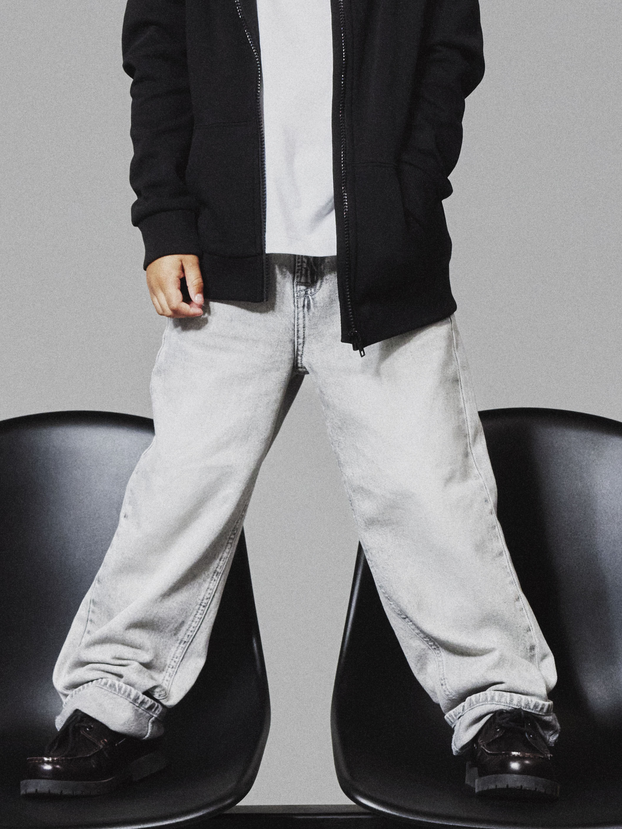 Thumbnail - Name It Straight-Jeans "NKMRYAN – Jeans mit geradem Bein, strapazierfähig" unifarben, casual, straight fit, Denim/Jeans