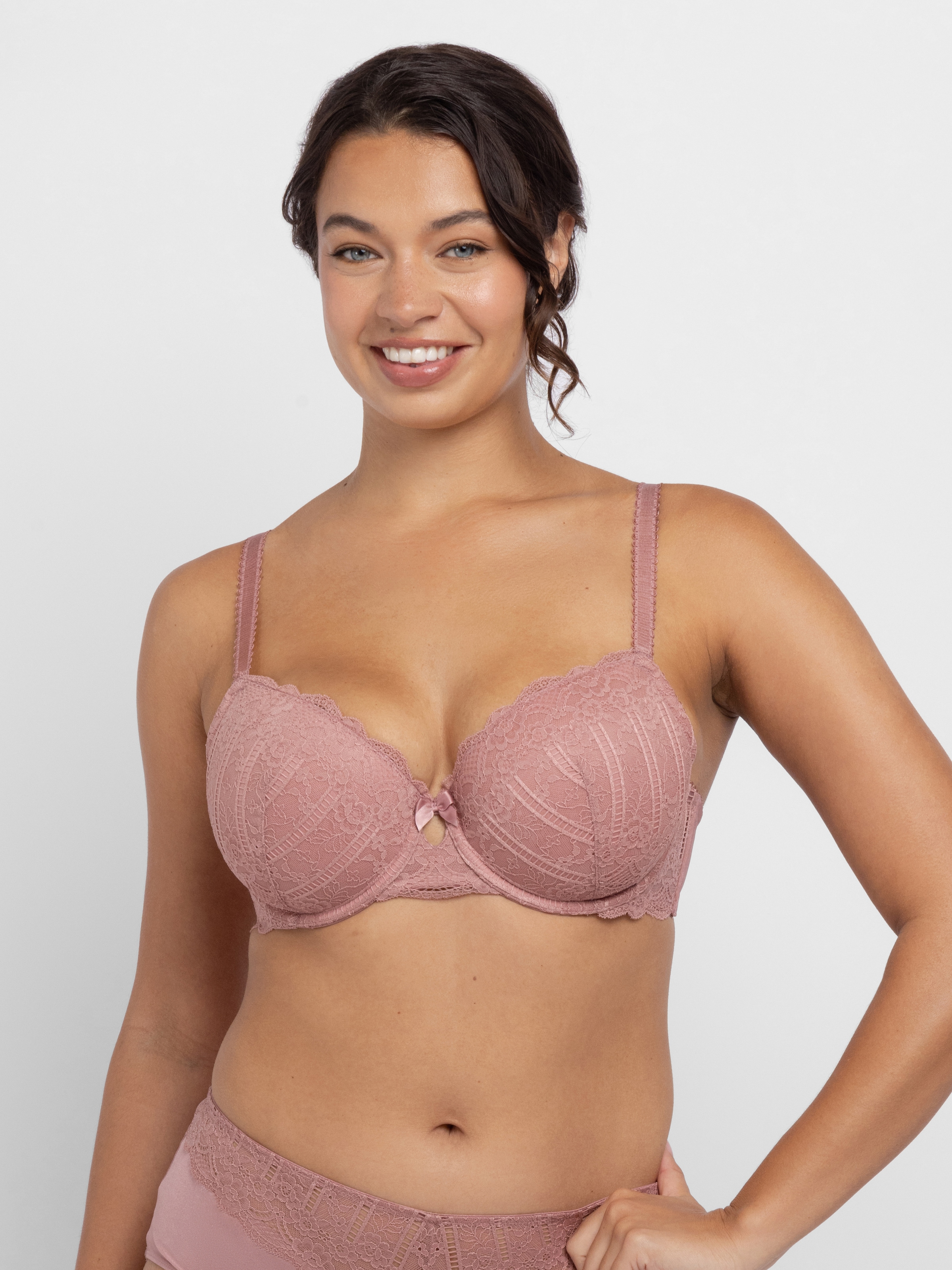 Dorina Bügel-BH »Celine« 2er Pack,  Mikrofaser-Rückenflügel mit Power-Mesh