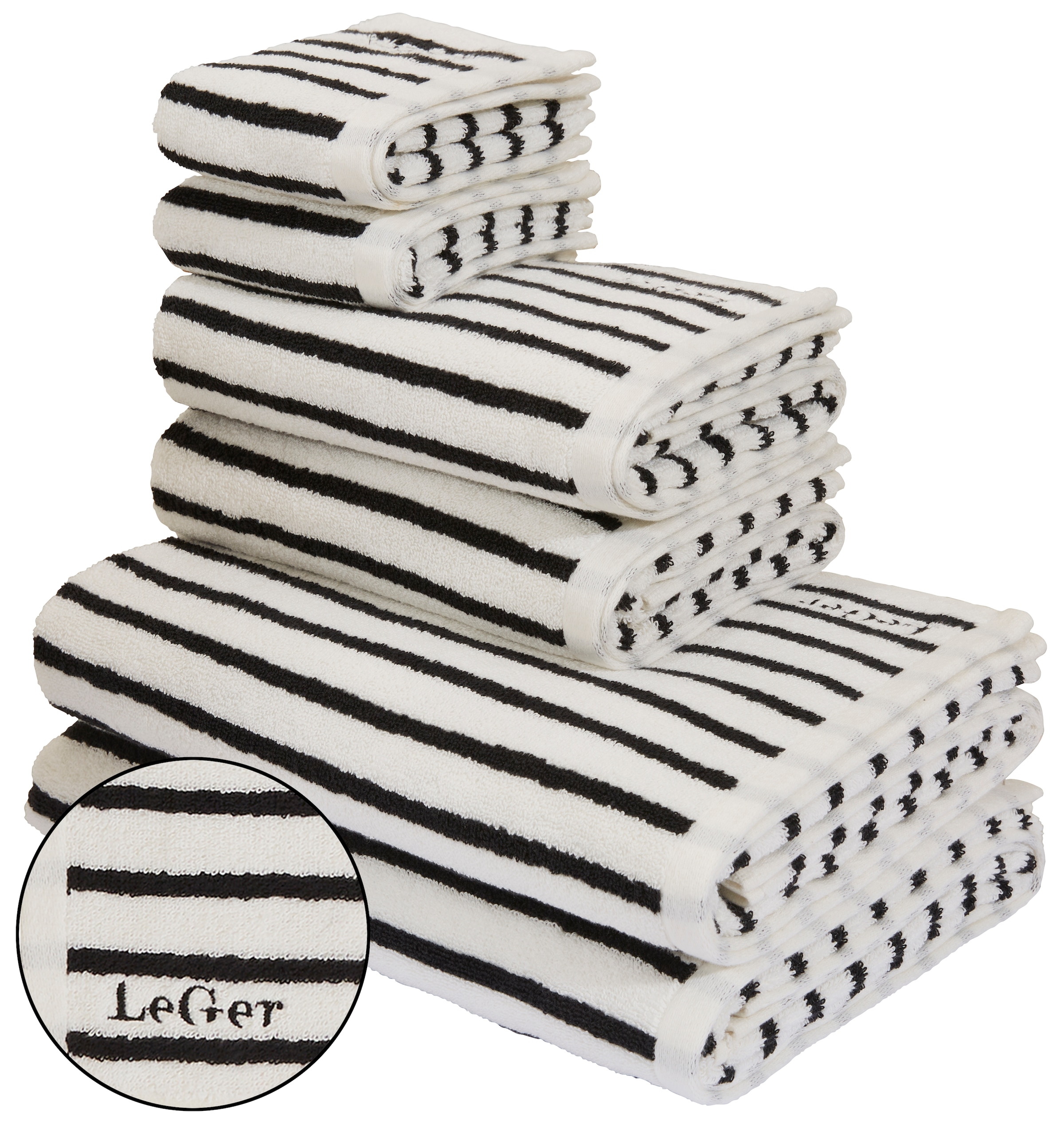 LeGer Home by Lena Gercke Handtuch Set "Tamsin, Duschtücher, Handtücher, Gä günstig online kaufen