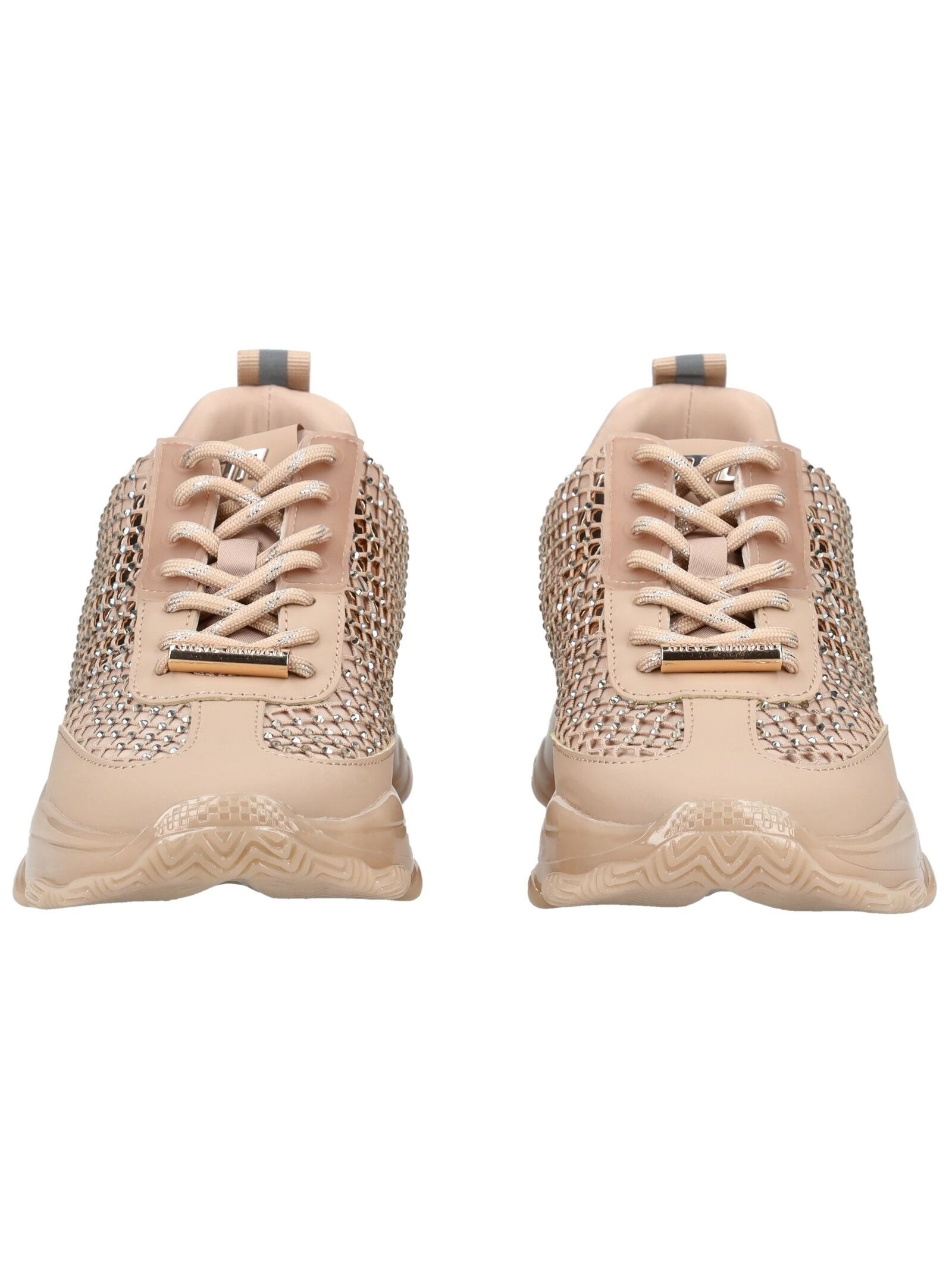 Steve Madden Damen Textil Sneaker Beige/Rosa 38 2