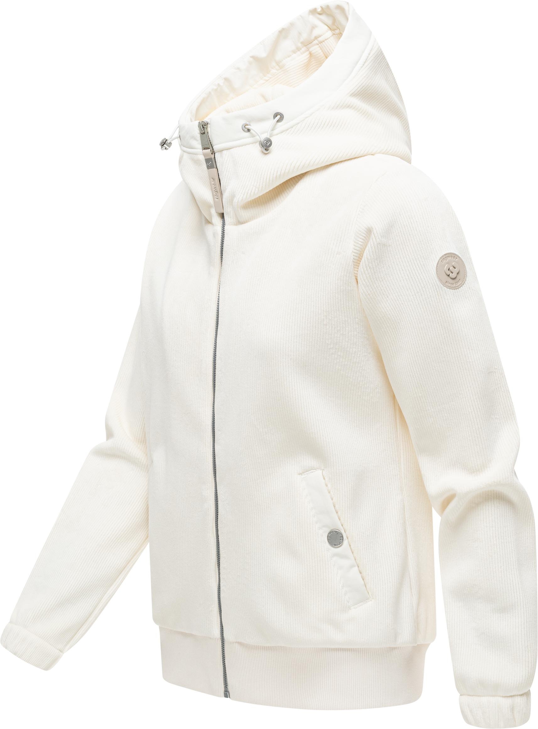 Ragwear Fleecejacke "Cousy Short Bonded" mit Kapuze Übergangsjacke mit kusc günstig online kaufen