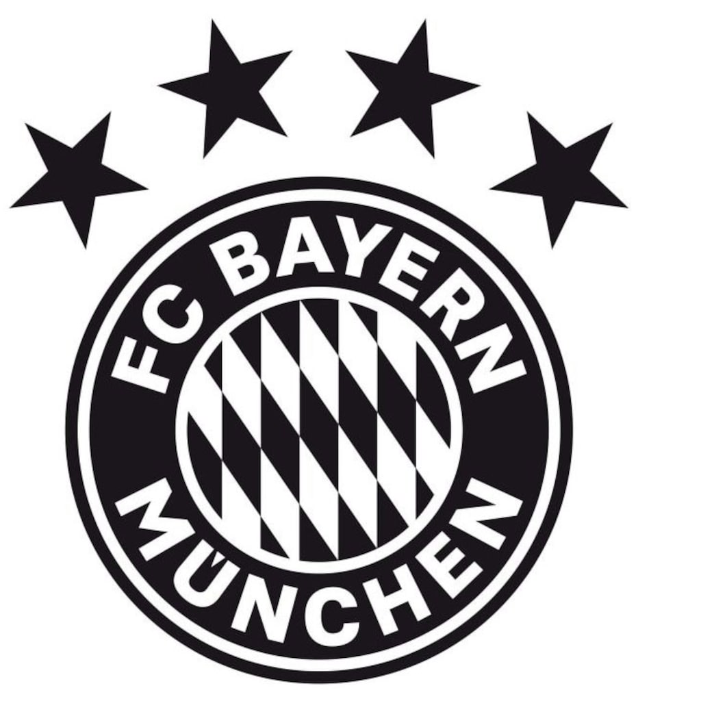 Wall-Art Wandtattoo »Fußball FC Bayern München Logo«, (1 St.)