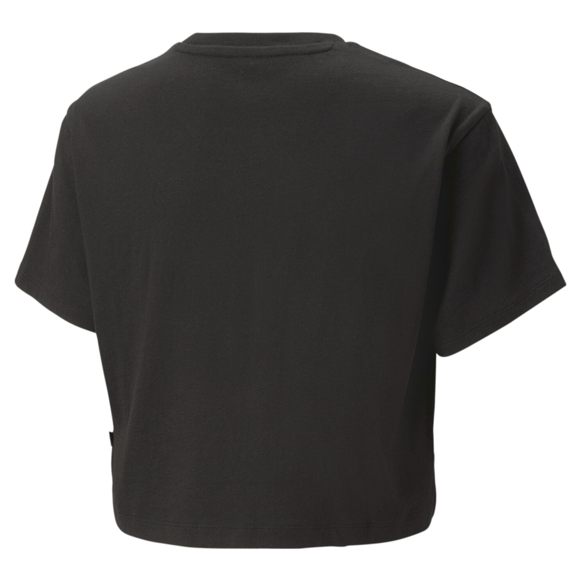 PUMA T-Shirt »Mädchen Cropped T-Shirt mit Logo Mädchen«