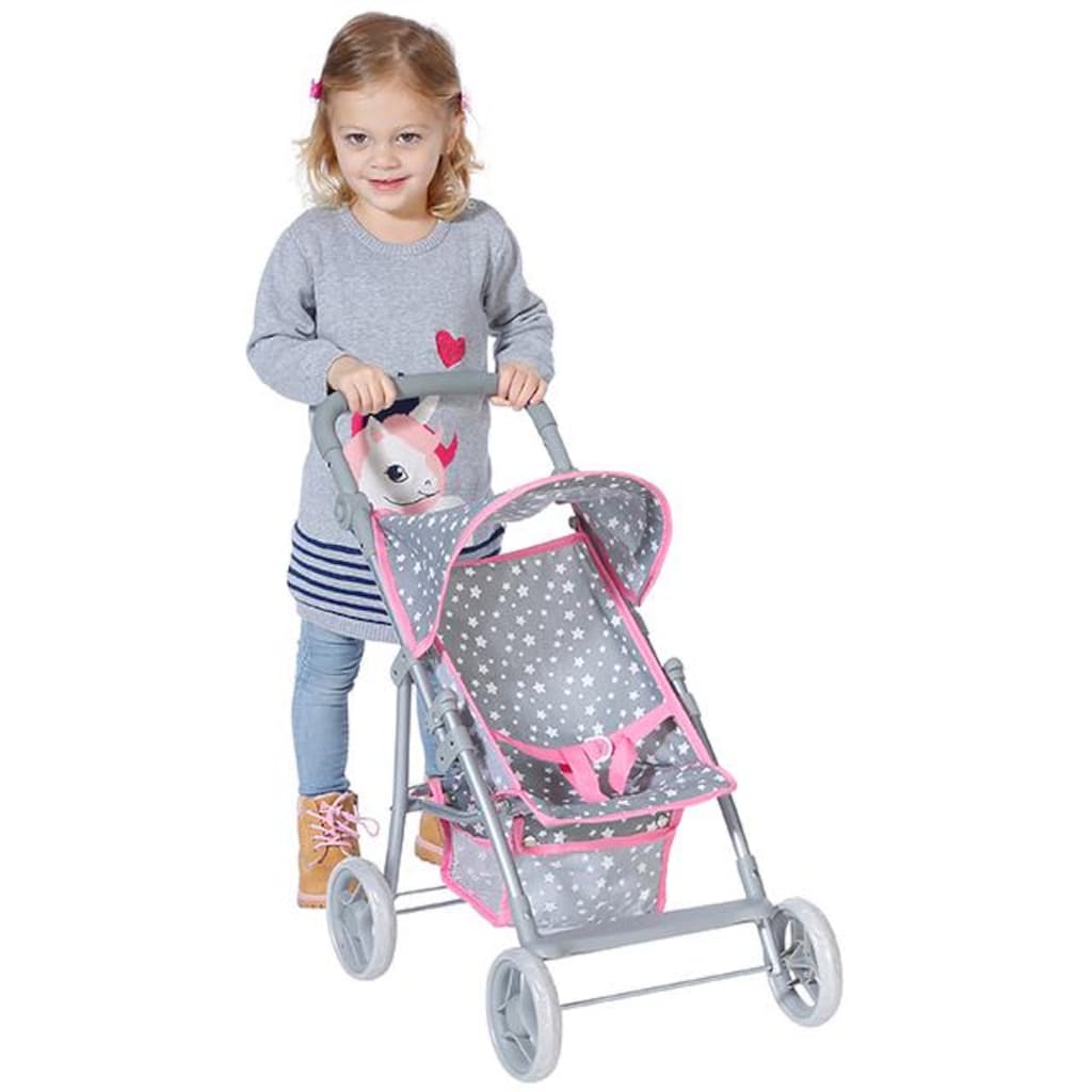 Knorrtoys® Puppenbuggy »Liba - Star Grey«