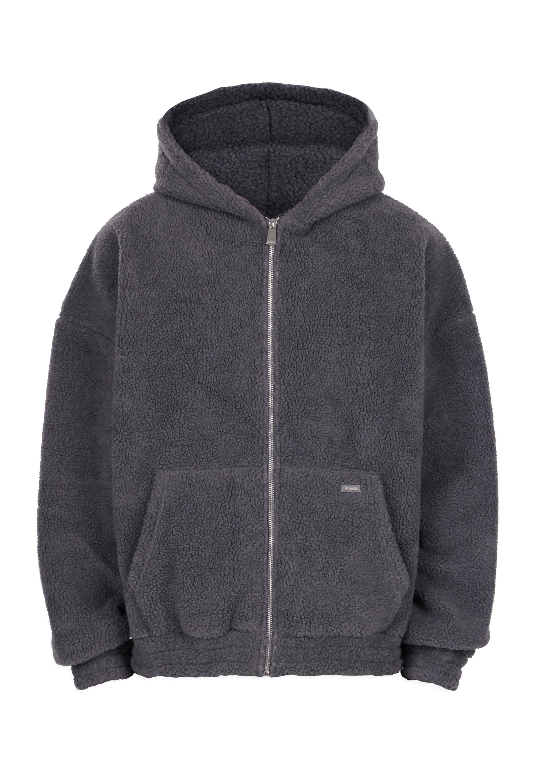 Dropsize Sweatjacke "Dropsize TEDDY ZIPPER"