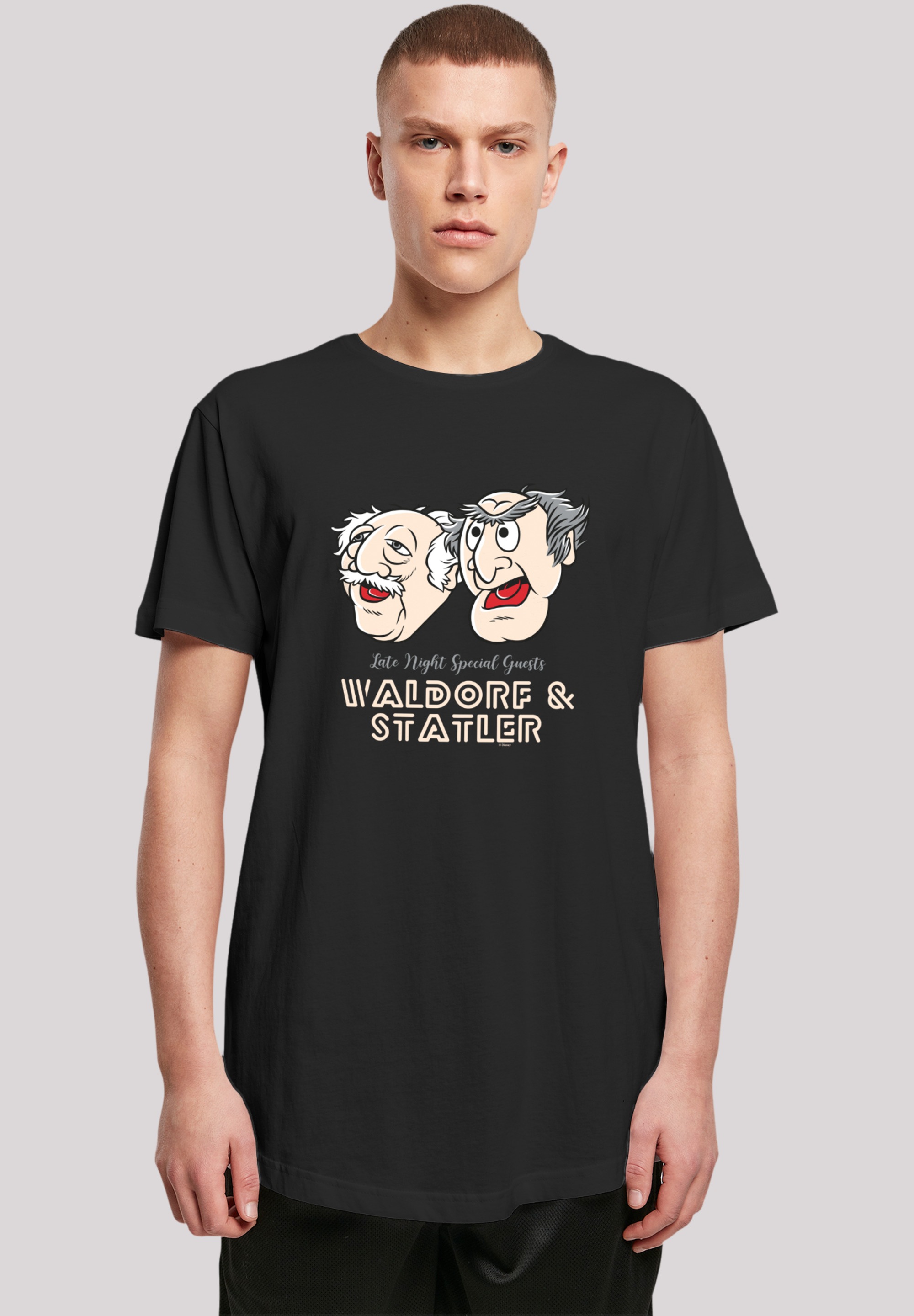 F4NT4STIC T-Shirt "Disney Muppets Late Night Waldorf & Statler", Premium Qu günstig online kaufen