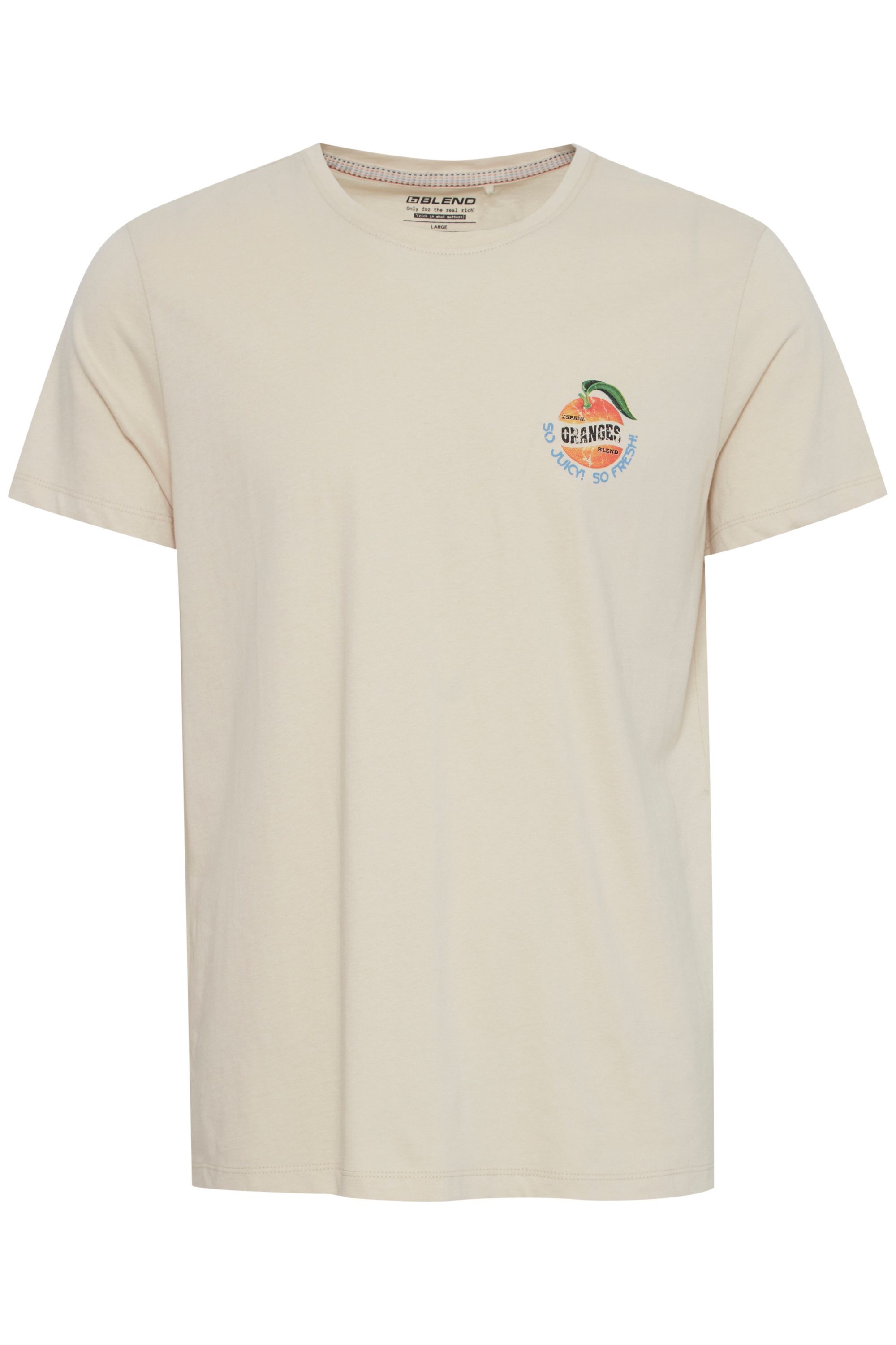 Blend T-Shirt "BHTee", Lässiges T-Shirt mit Backprint günstig online kaufen