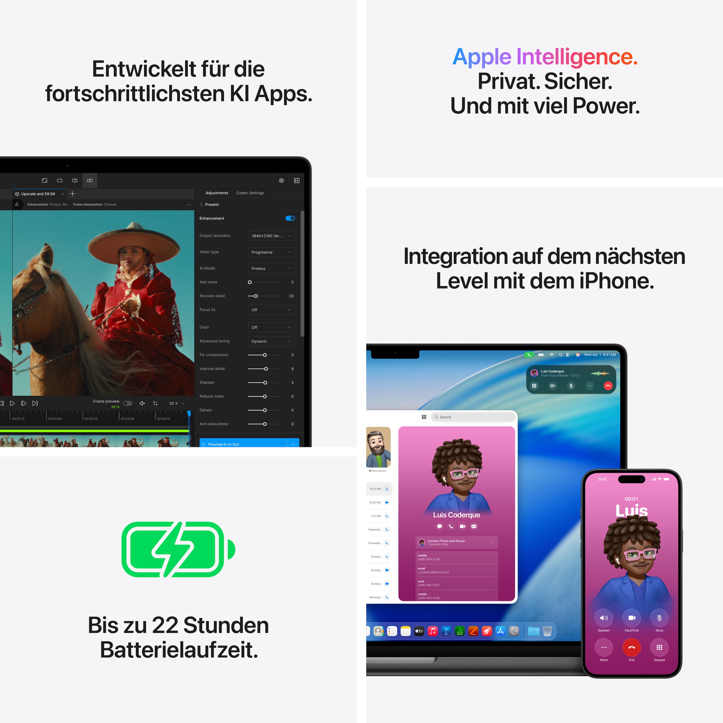 Apple Notebook »MacBook Pro CTO 16"« 41,05 cm / 16,2 ″ Apple M5 Max 40-Core GPU 4.000 GB SSD