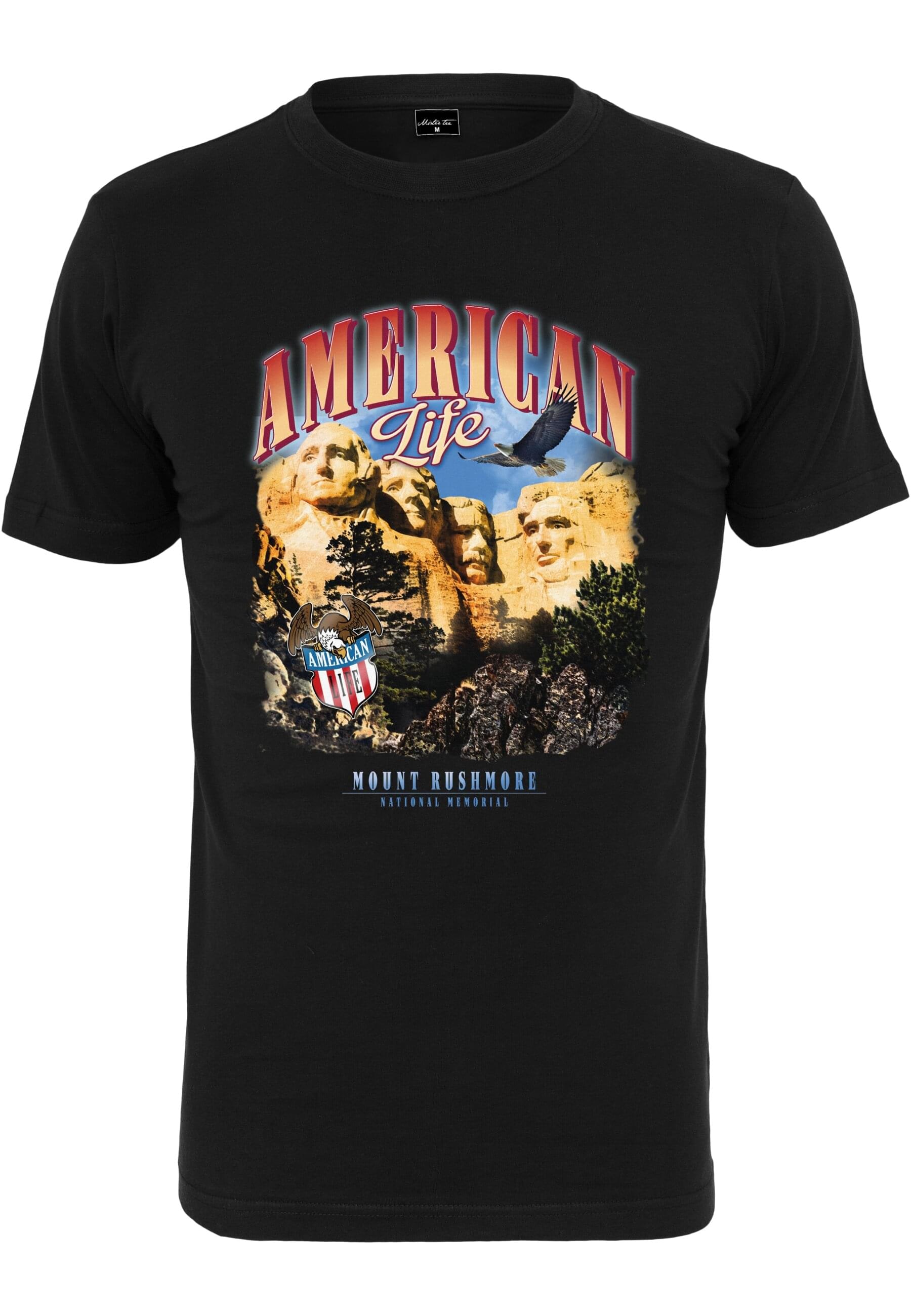 MisterTee T-Shirt "MisterTee Herren American Life Mount Roushmore Tee" 1 St günstig online kaufen