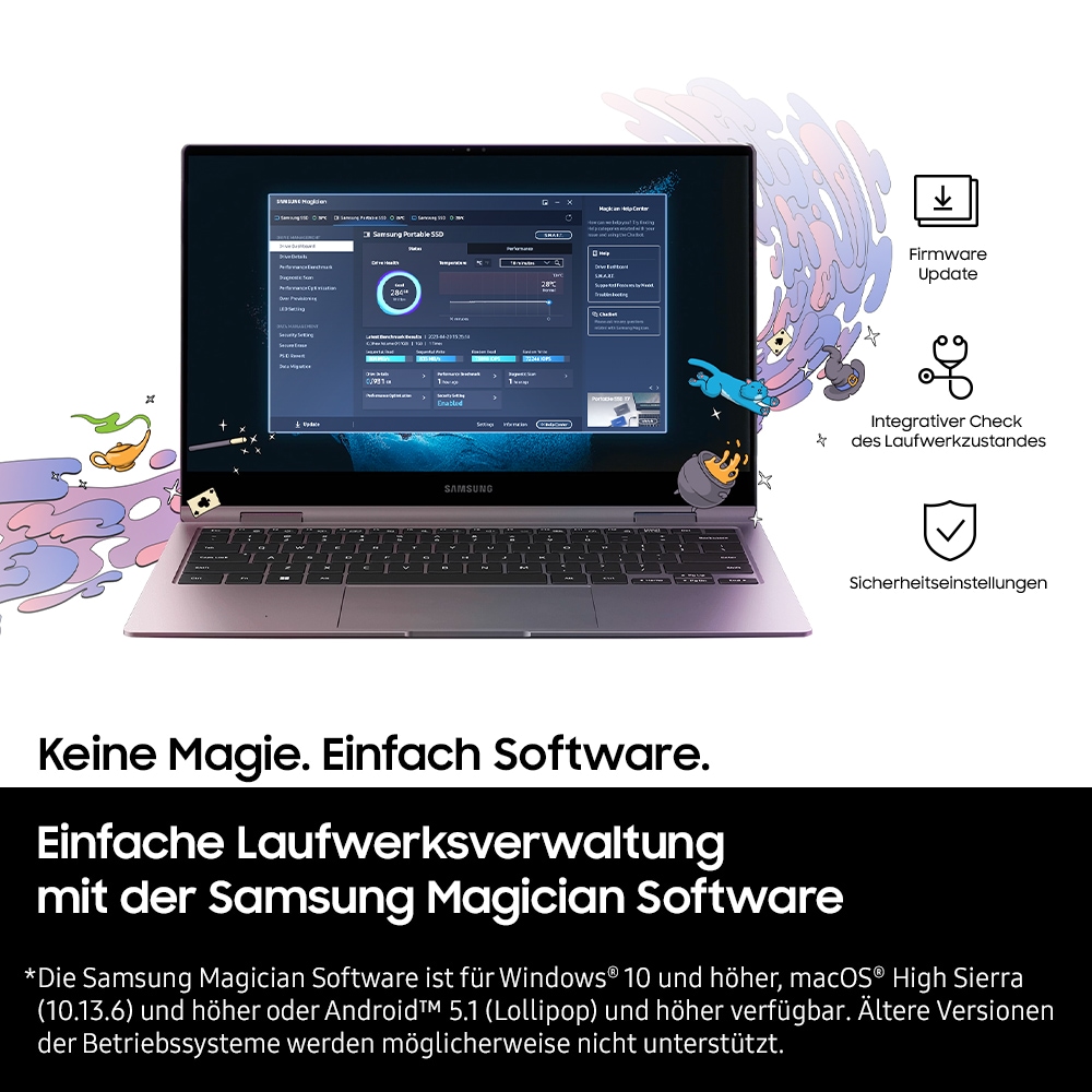 Samsung SSD-Festplatte »Portable SSD T7« 3,5 1 TB