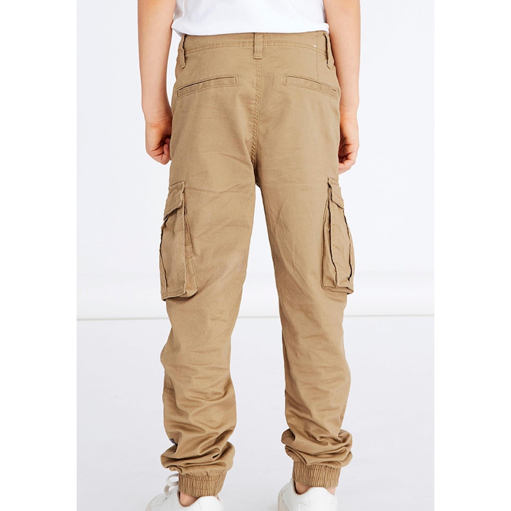 Name It Chinohose »NKMRYAN CARGO R TWI PANT 2222-BA NOOS«