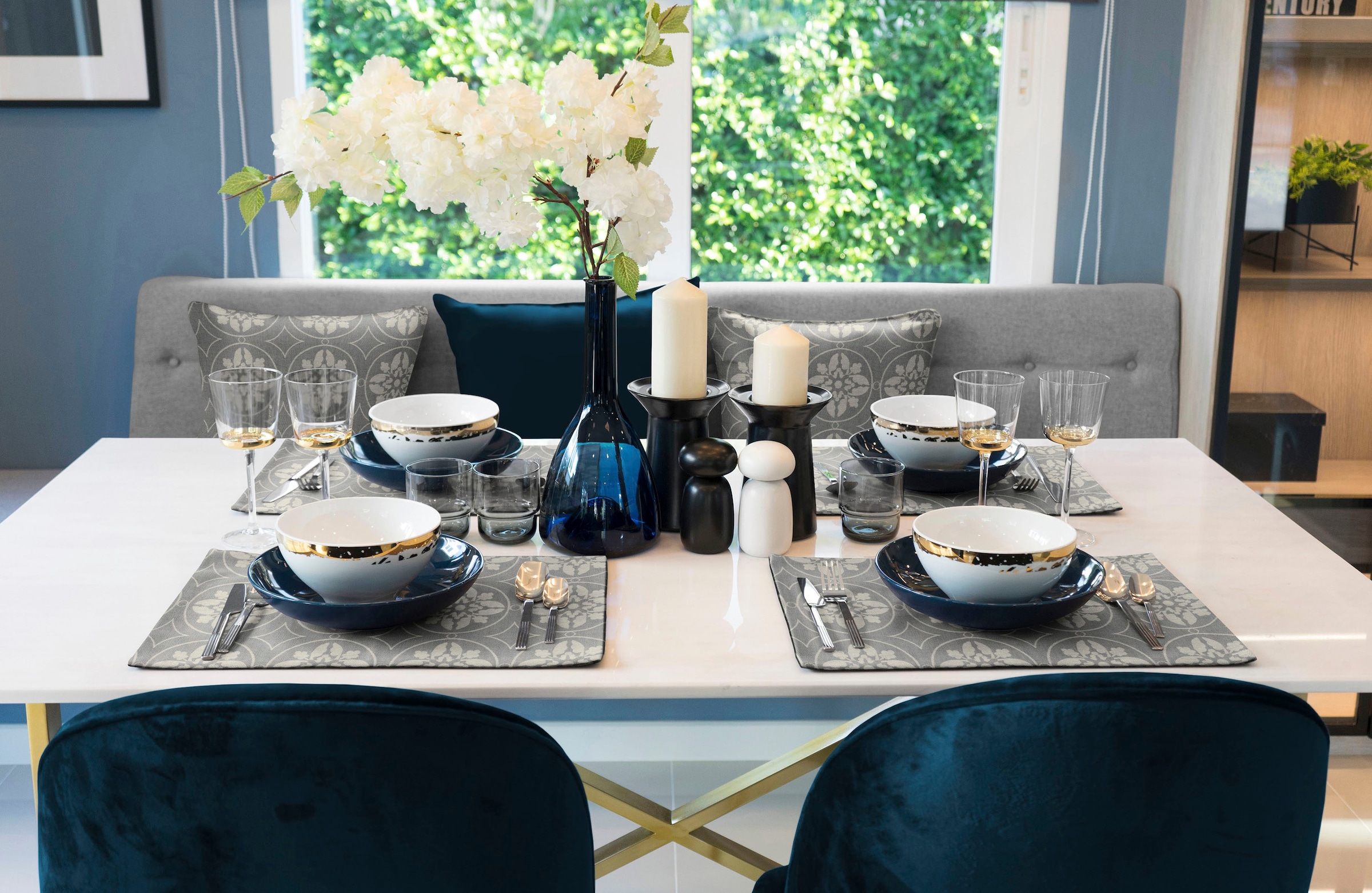 Adam Platzset "Romantic Puligny Light" GOTS organic,zertifiziert durch CERE günstig online kaufen