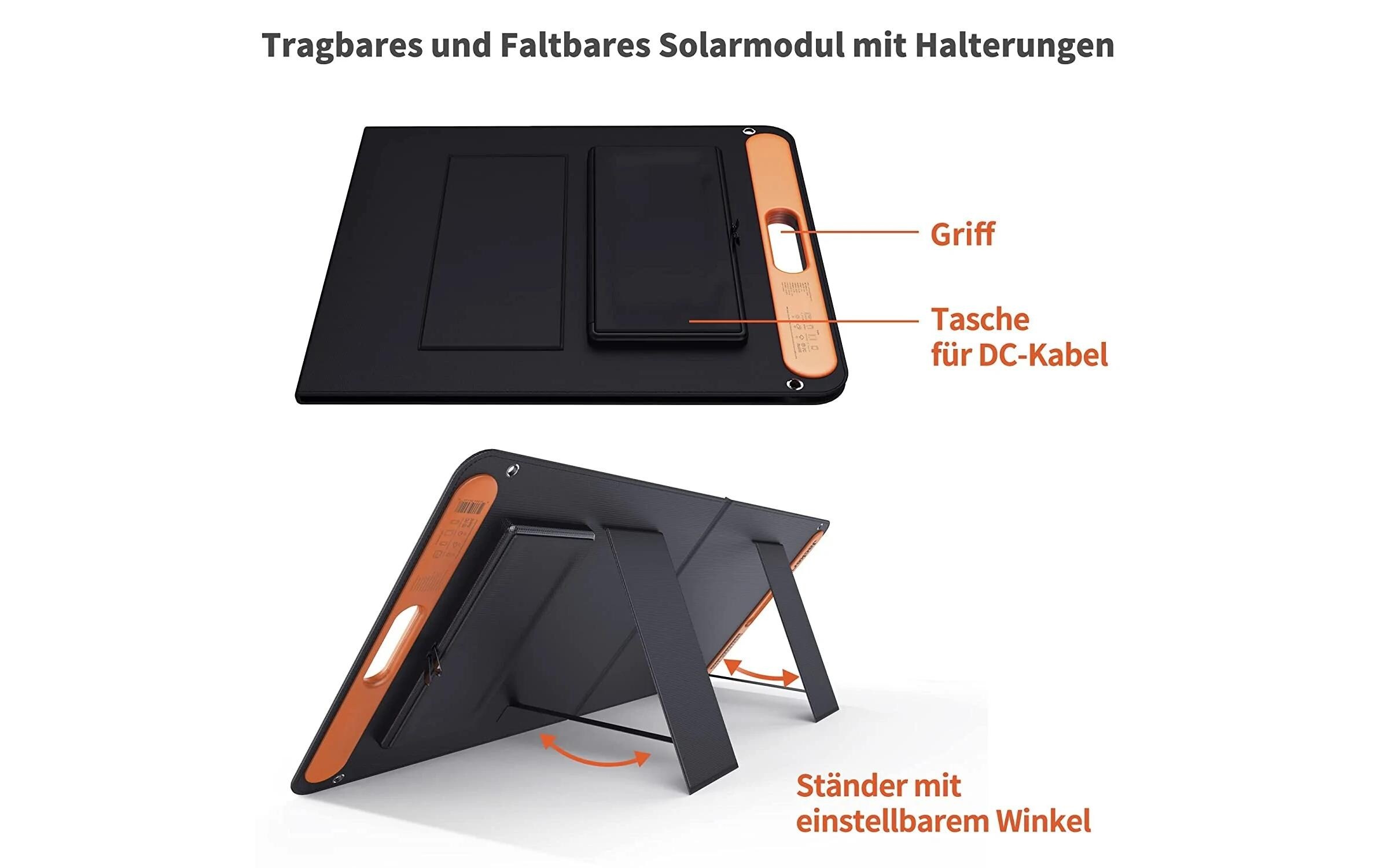Jackery Solarmodul »Balkonkraftwerk SolarSaga 100 W«