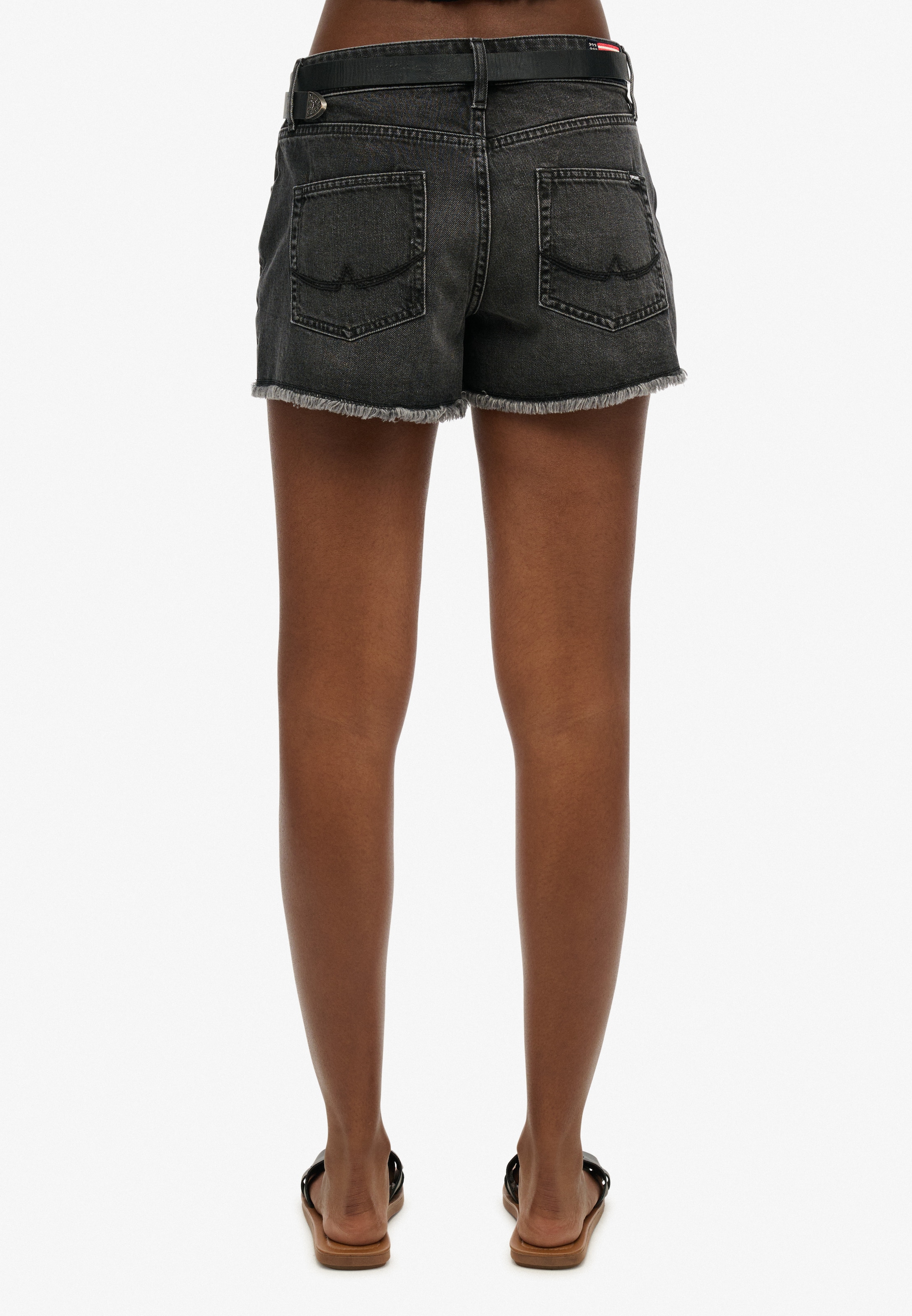 Superdry Jeanshotpants »MID RISE DENIM HOT SHORT«