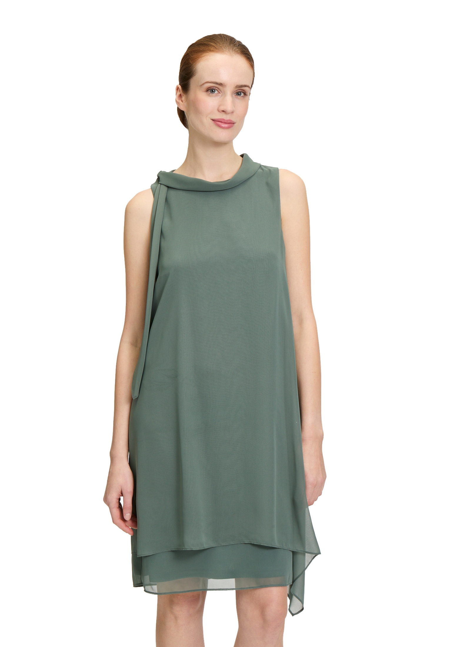 Vera Mont Cocktailkleid "Damen Cocktailkleid ohne Arm" Ohne Tasche Schluppe günstig online kaufen