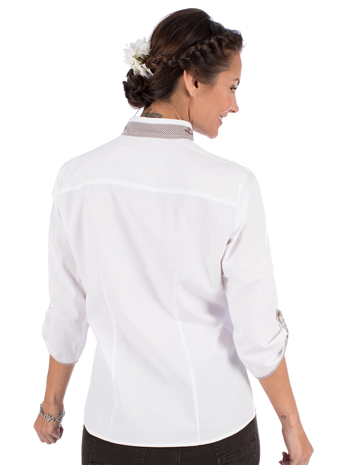OS-Trachten Trachtenbluse »Trachtenbluse 450006-3684«