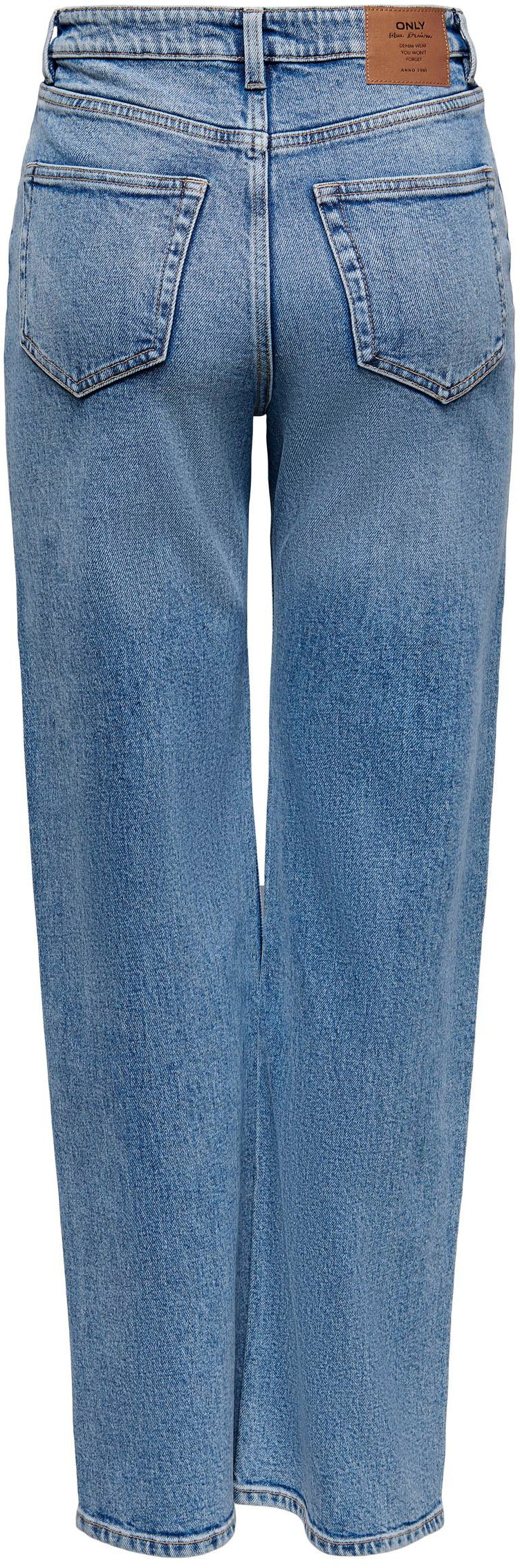 ONLY High-waist-Jeans »ONLJUICY HW WIDE LEG«