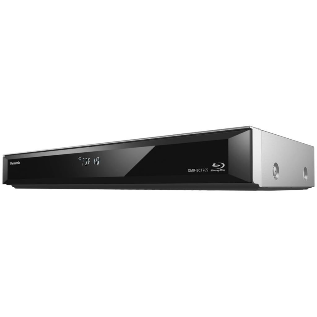 Panasonic Blu-ray-Rekorder »DMR-BCT760/5«, 4k Ultra HD, Miracast (Wi-Fi Alliance)-WLAN-LAN (Ethernet), DVB-C-Tuner-4K Upscaling, 500 GB Festplatte