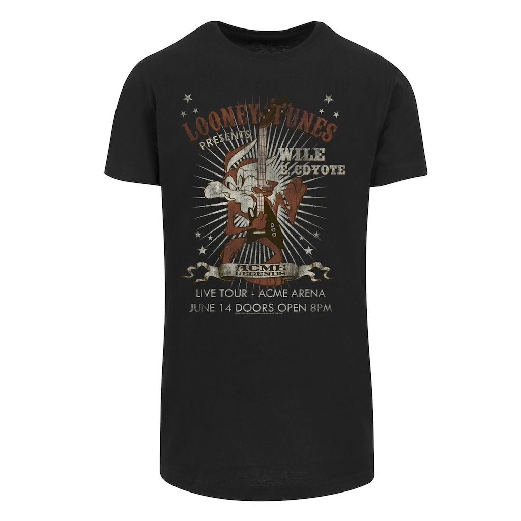 F4NT4STIC T-Shirt »Looney Tunes Guitar«, Print
