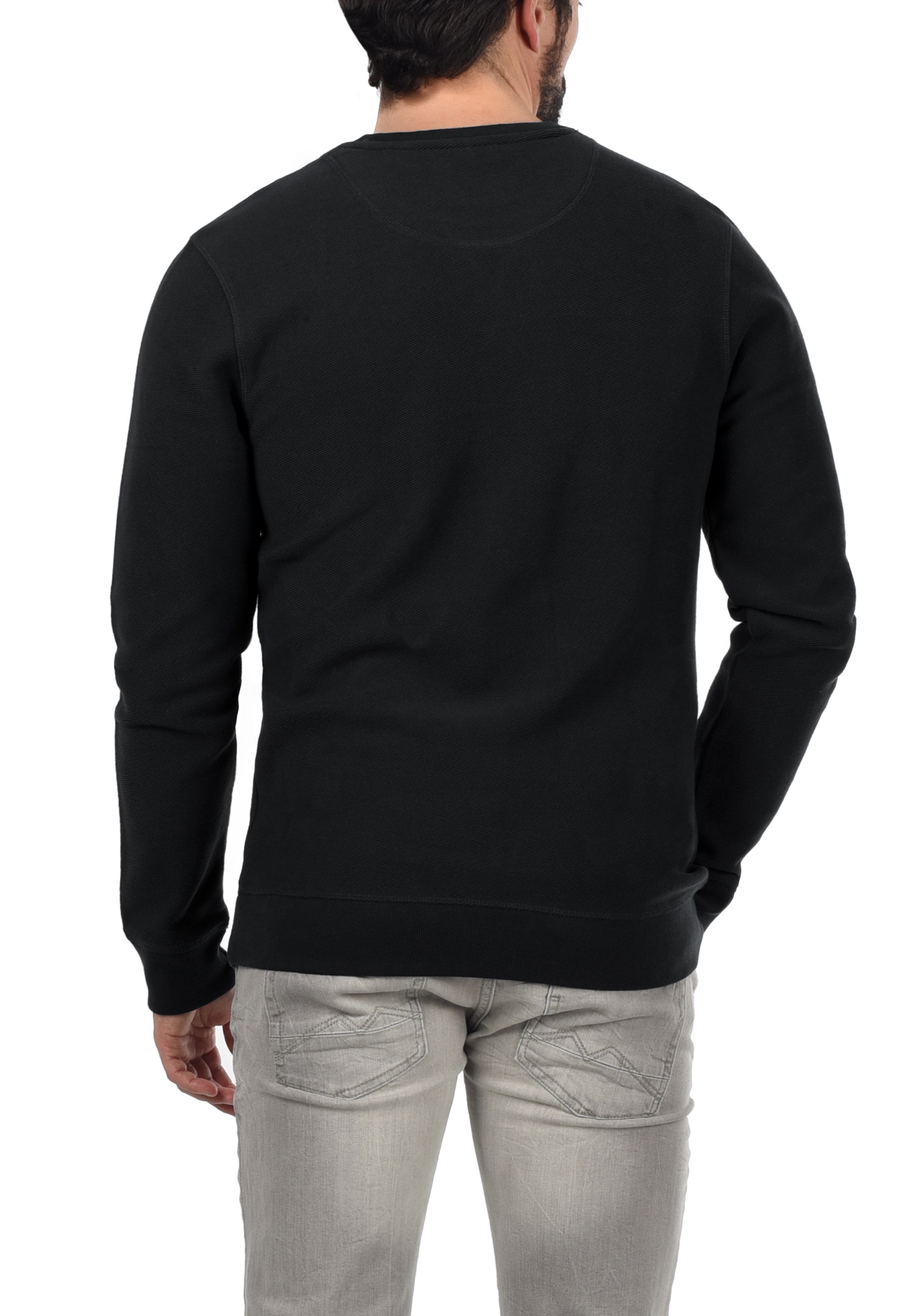 Blend Longpullover »BHFalk« Sweatpullover mit Metallbadge