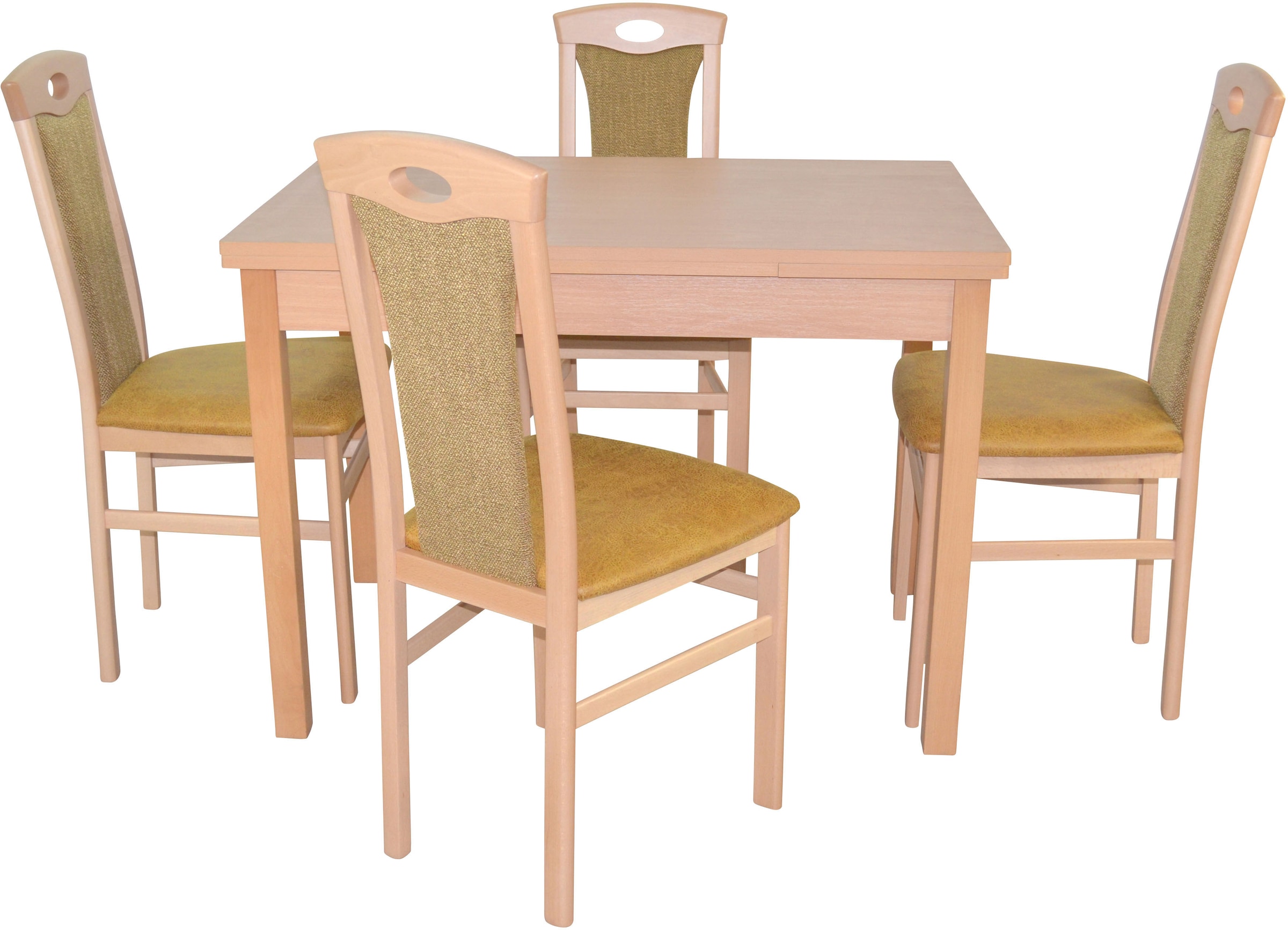 HOFMANN LIVING AND MORE Essgruppe "5tlg. Tischgruppe" Spar-Set, 5tlg. Tisch günstig online kaufen
