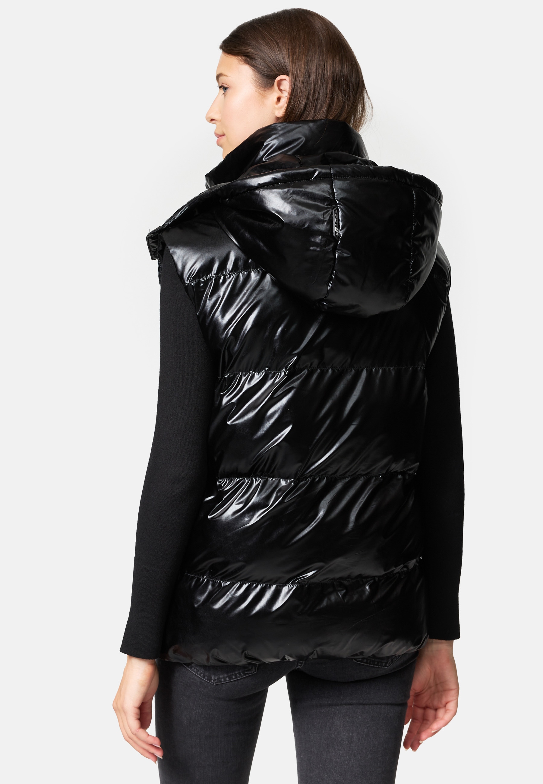 trueprodigy Steppweste »Darko F Reflektierender Innenkragen Kapuze extra große Seitentaschen«