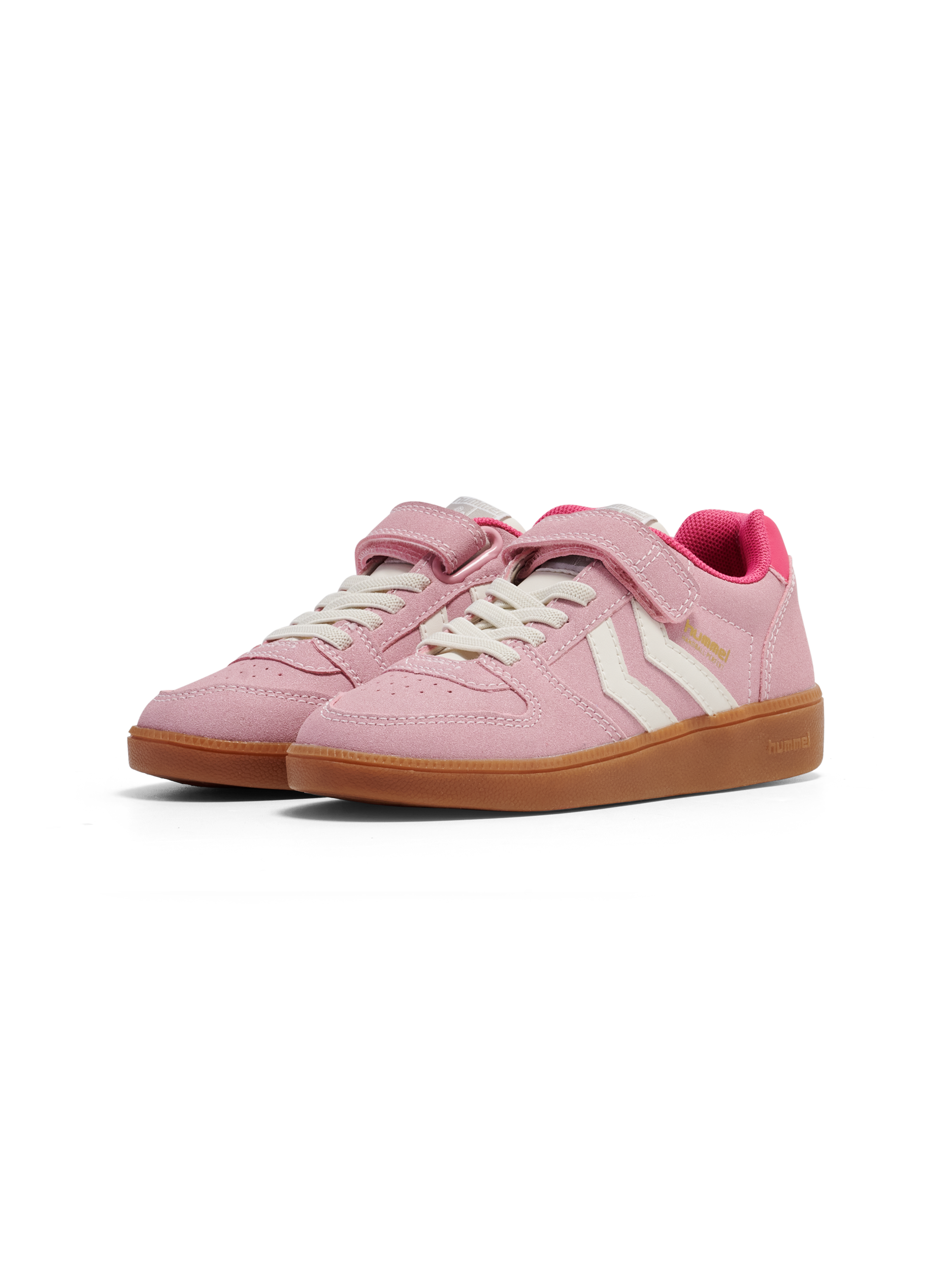 hummel Sneaker "HANDBALL PERFEKT CL JR" elastische Schnürsenkel, leichtes Material, EVA-Dämpfung