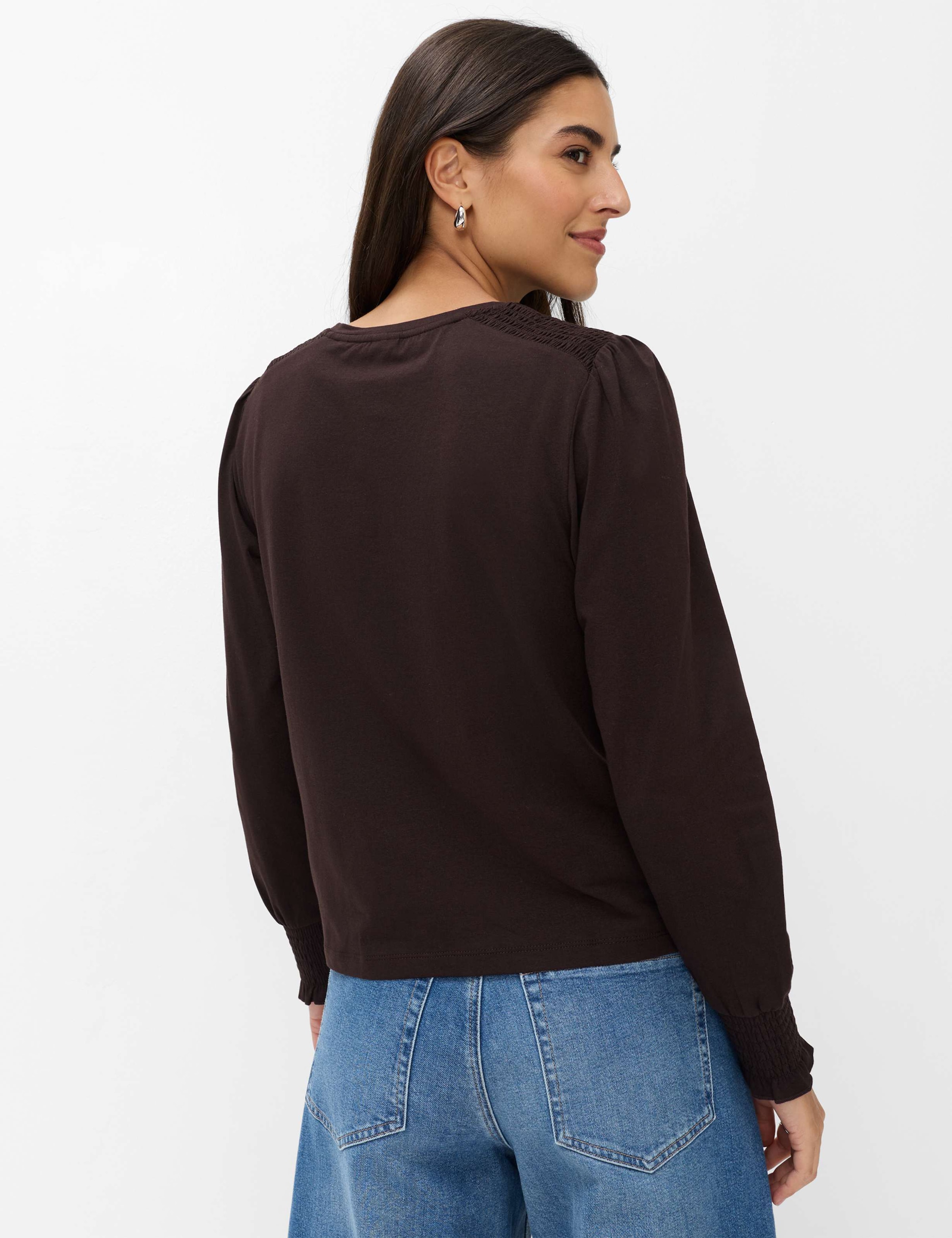 Brax Langarmshirt »Style CAITLIN L« Jersey: Langarmshirt im Baumwollmix