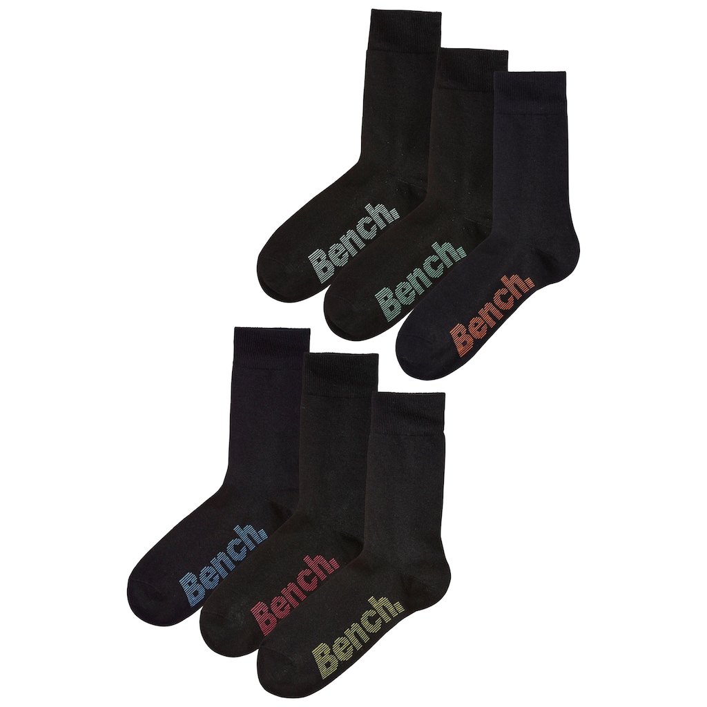 Bench. Socken, (Set, 6 Paar)