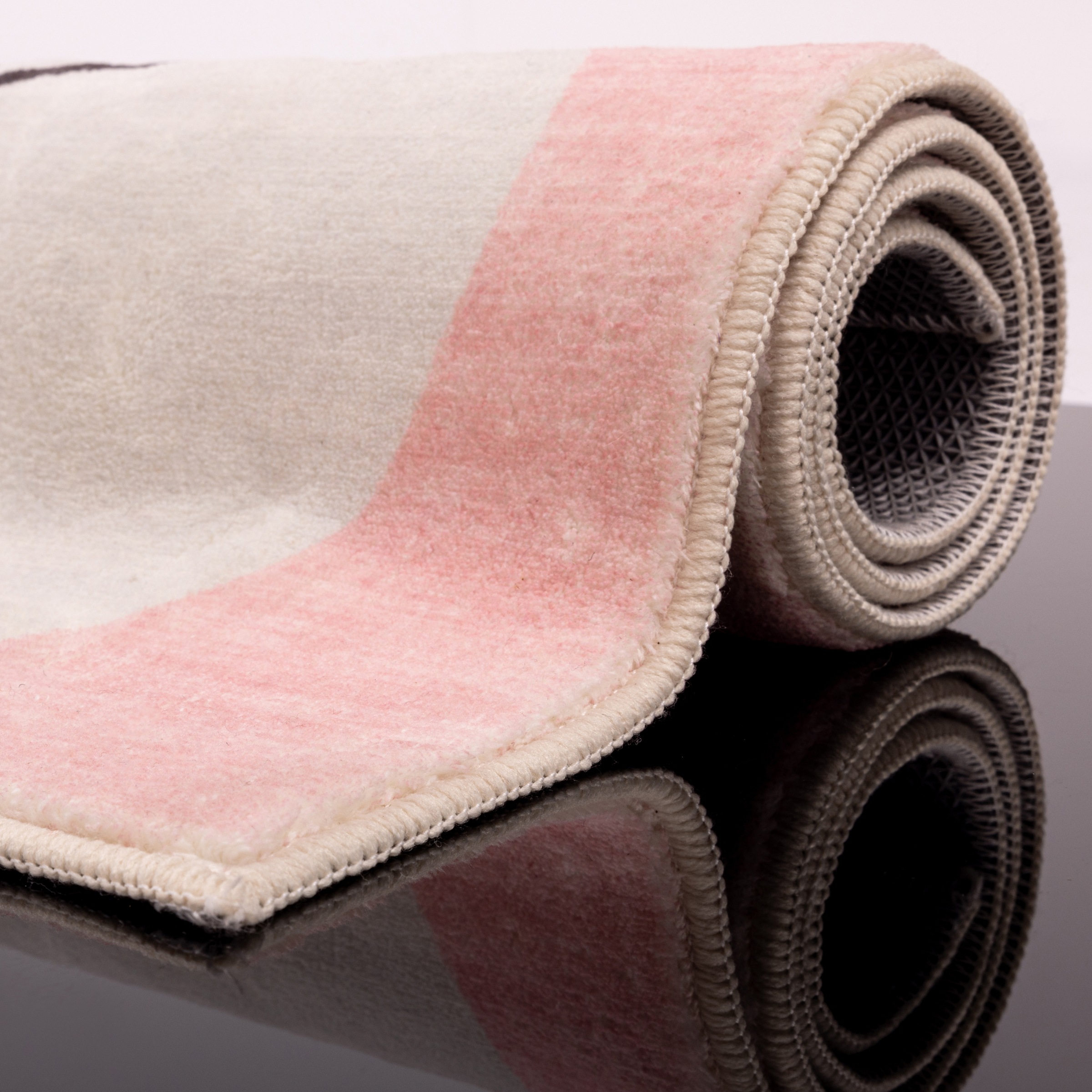 Gino Falcone Badematte »Ariella GF-149«, rutschhemmend beschichtet, fußbodenheizungsgeeignet, Badteppich, bedruckt, modernes Design, weich & kuschelig