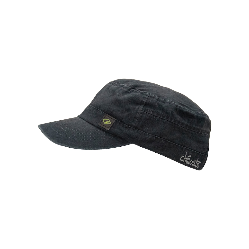 chillouts Army Cap »El Paso Hat«, aus reiner Baumwolle, atmungsaktiv, One Size