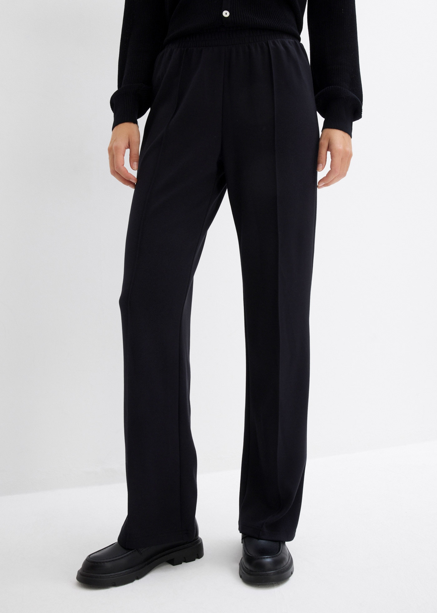 bonprix Sweathose mit Biese, Regular Fit, mit Elasthan-Anteil günstig online kaufen