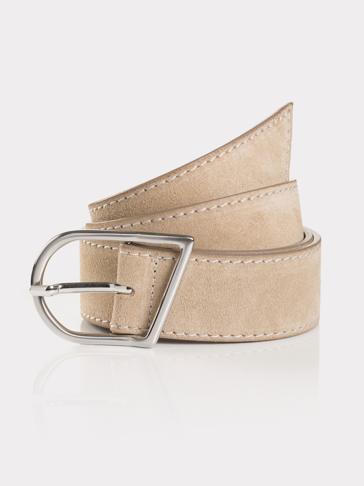 TOM TAILOR Ledergürtel, 1 Stk. mit eleganter Ziernaht günstig online kaufen