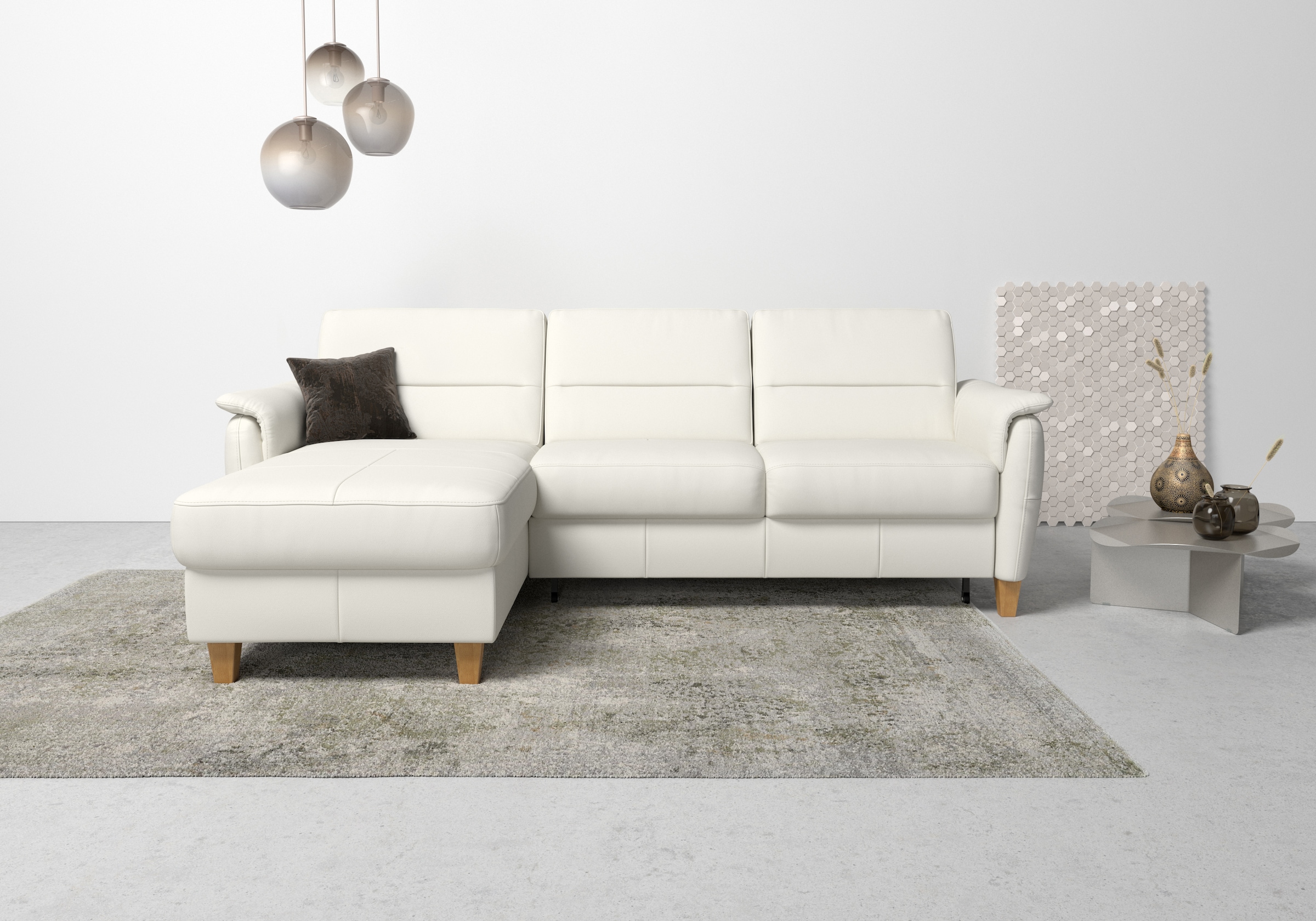 Home affaire Ecksofa "Palmera L-Form, B: 244 cm - OTTO. Verlässliche Qualit günstig online kaufen