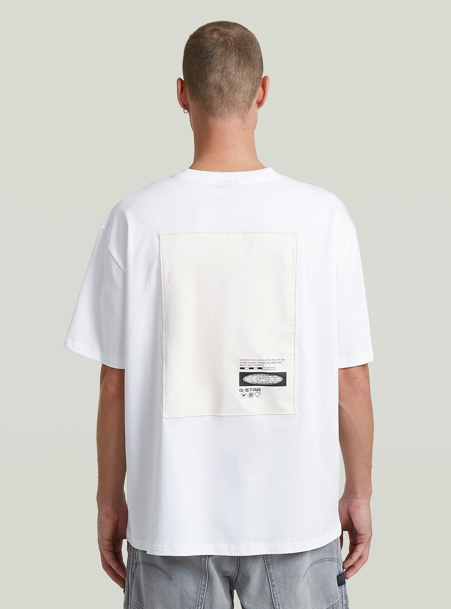 G-STAR T-Shirt "Back Applique Relaxed T-Shirt"