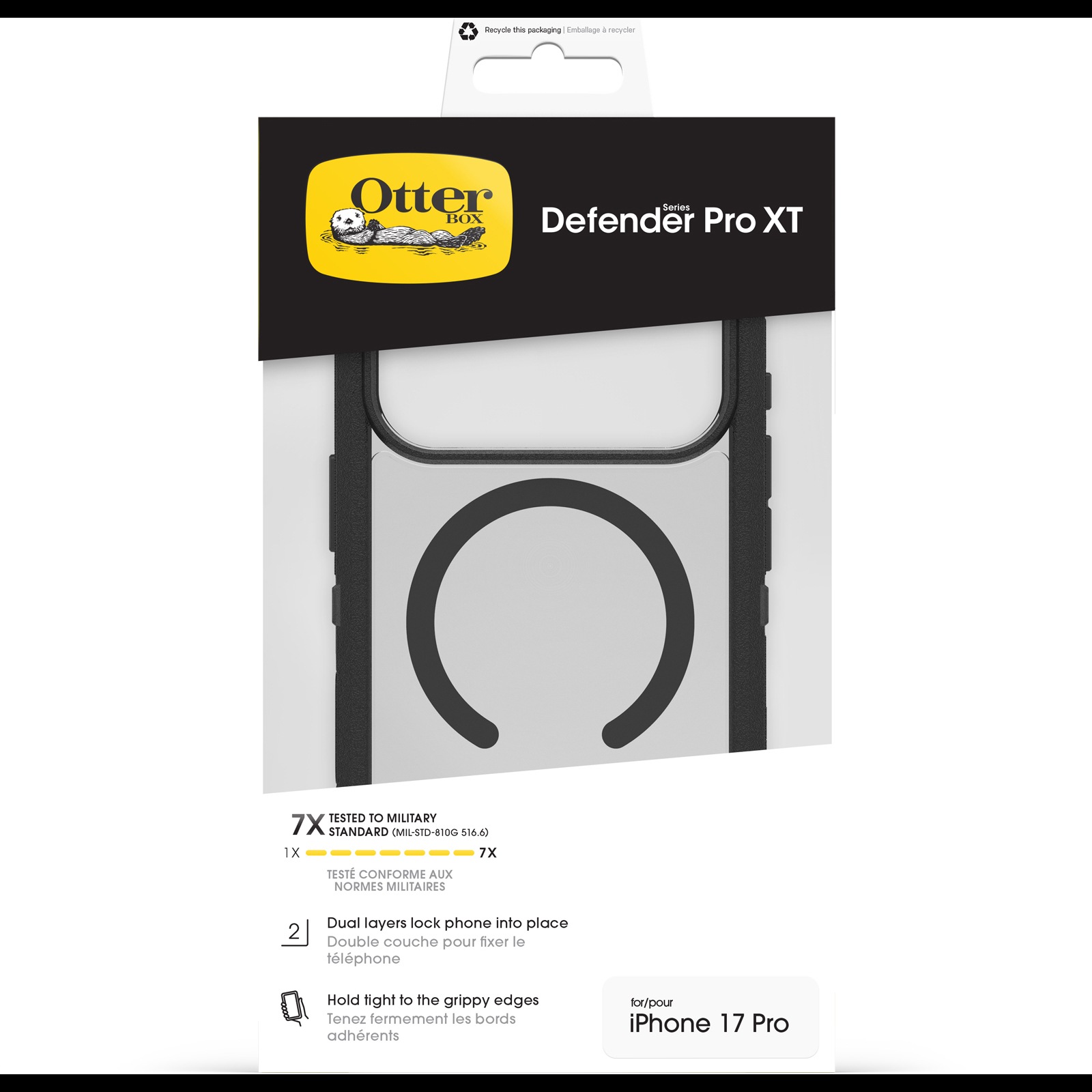 Otterbox Handyhülle »Defender Series Pro XT für Apple iPhone 18 Pro / 17 Pro« Smartphones Backcover, Schutzhülle, Handyschutzhülle, Case, Schutzcase, stoßfest