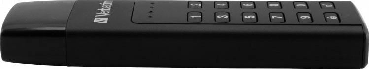 Verbatim USB-Stick »Keypad Secure 64GB«, (USB 3.2 Lesegeschwindigkeit 160 MB/s)