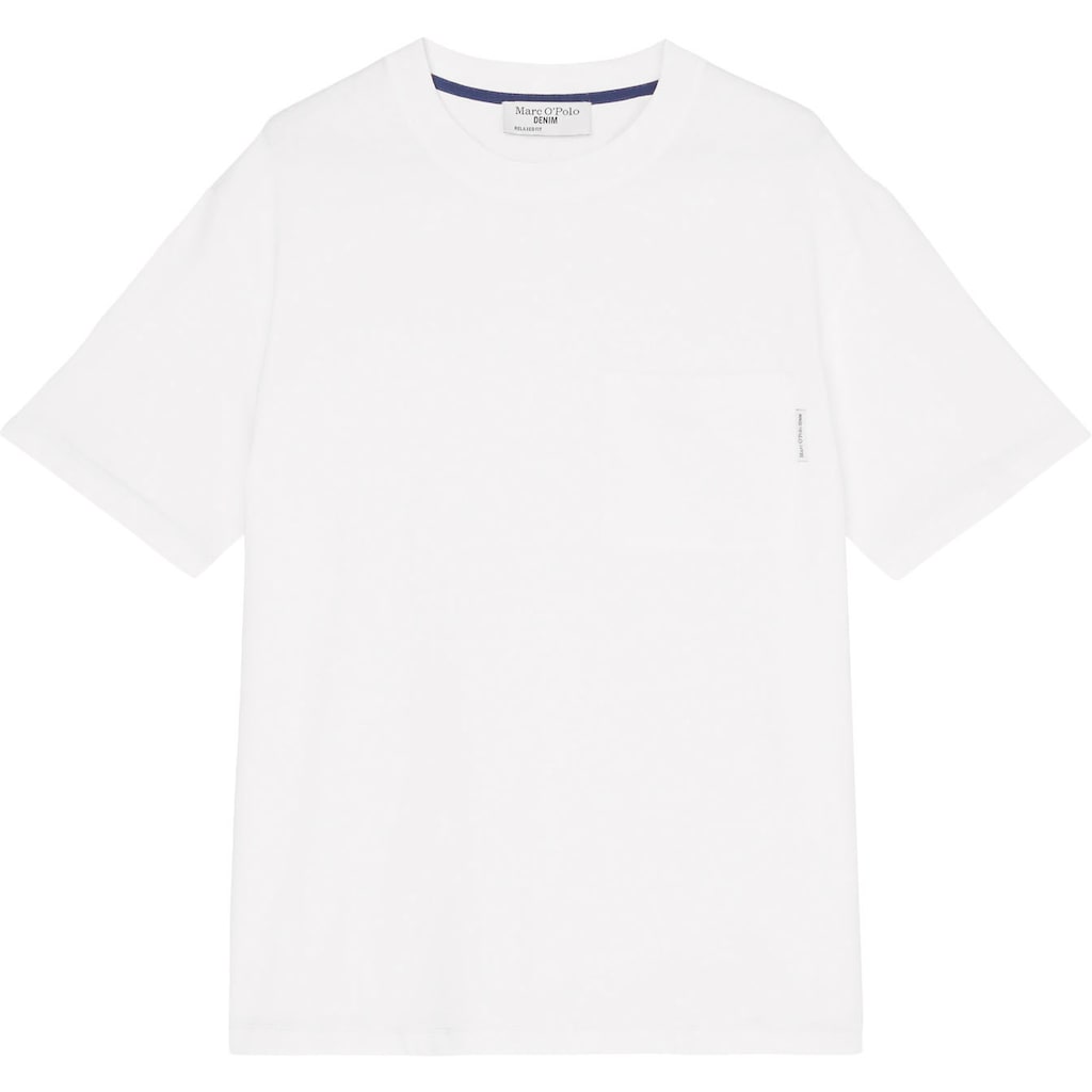 Marc O'Polo DENIM T-Shirt mit aufgesetzter Brusttasche SV8717