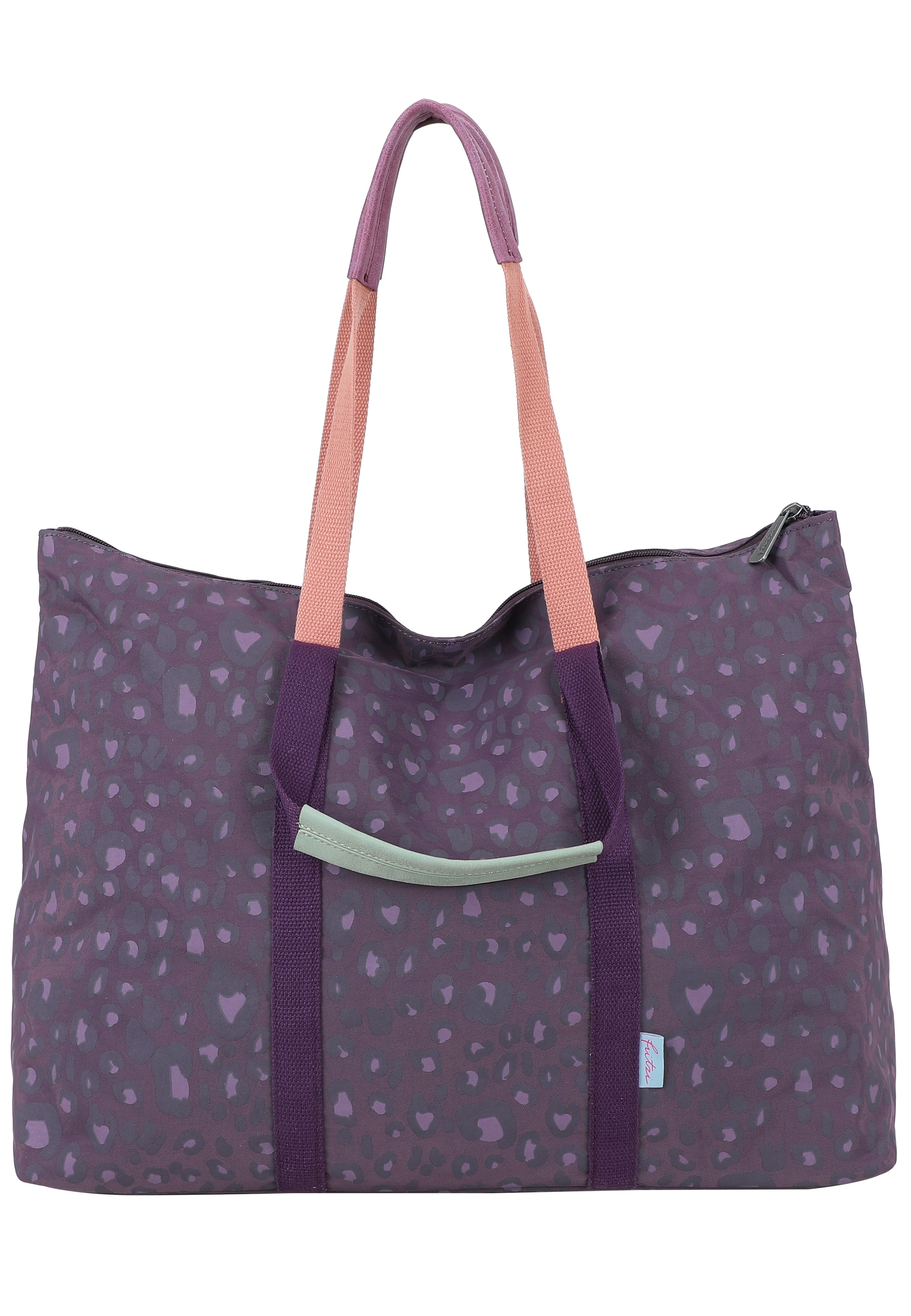 Fritzi aus Preußen Henkeltasche "My Shopper Leo" mit viel Platz und praktischem Reißverschlussfach