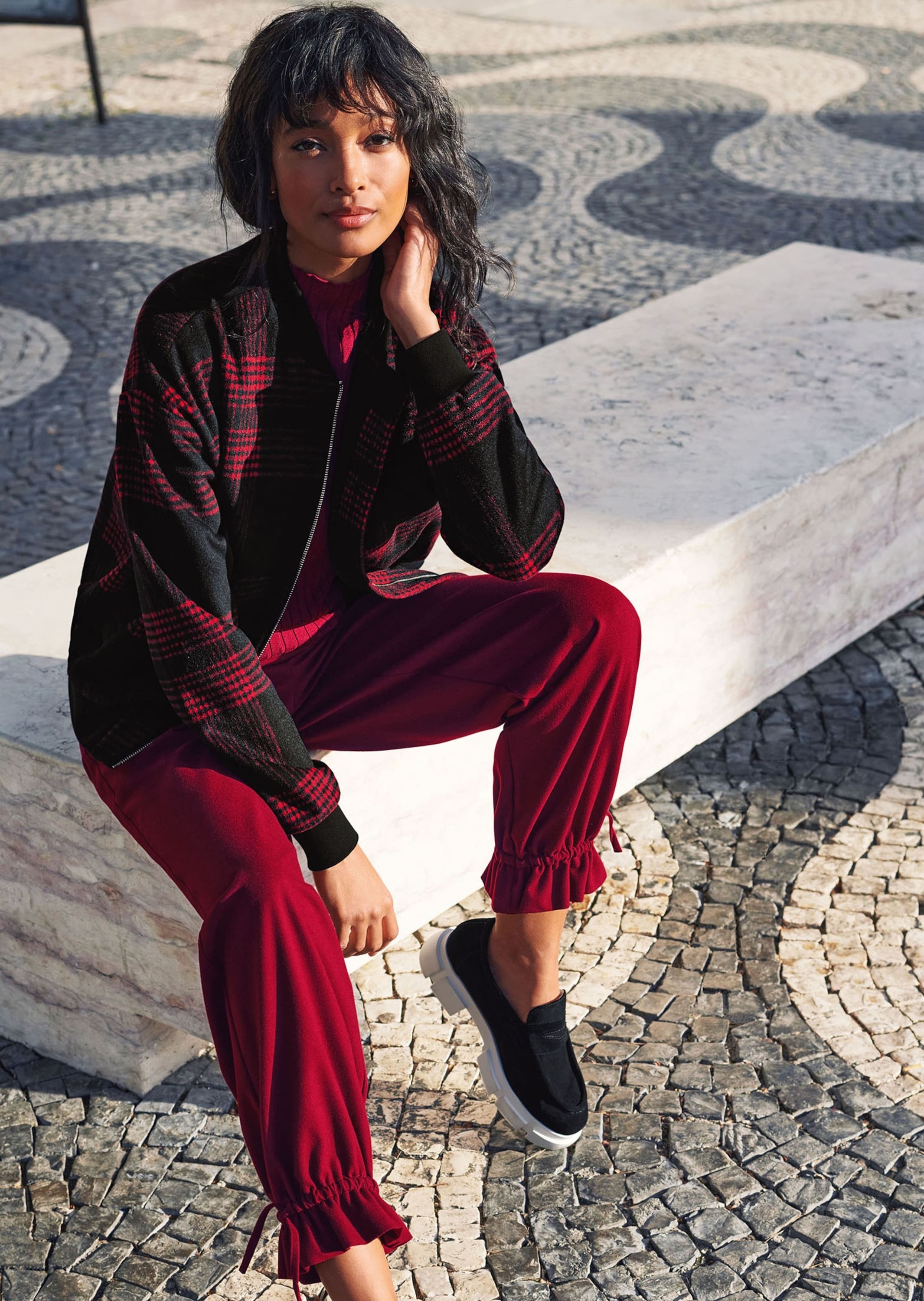 MADELEINE Jogger Pants »Hose Ceramica-Hose im lässigen Joggpants-Style«