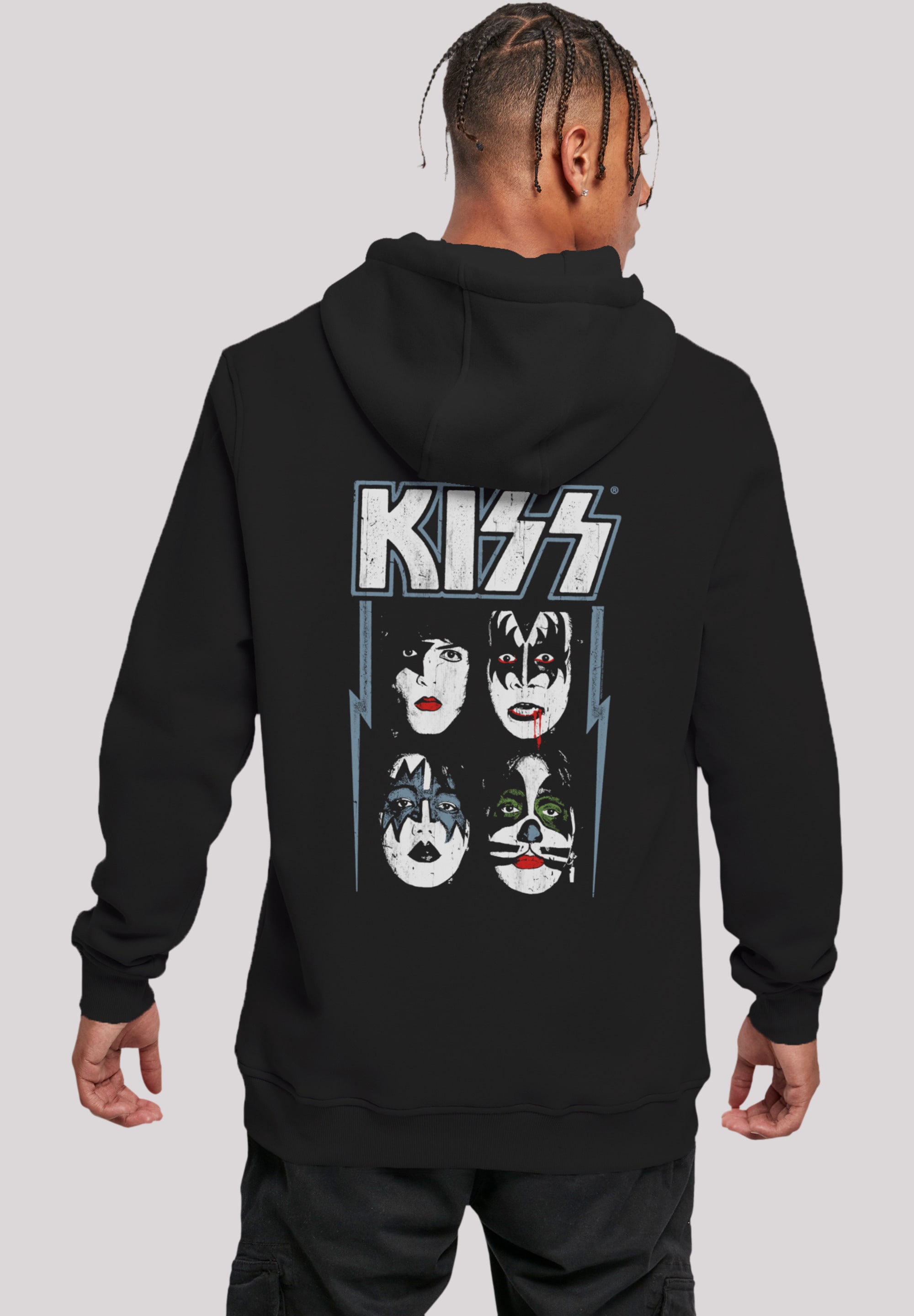 Kapuzenpullover »Kiss Rock Music Band Made For Lovin' You«, Premium Qualität, Band, Logo