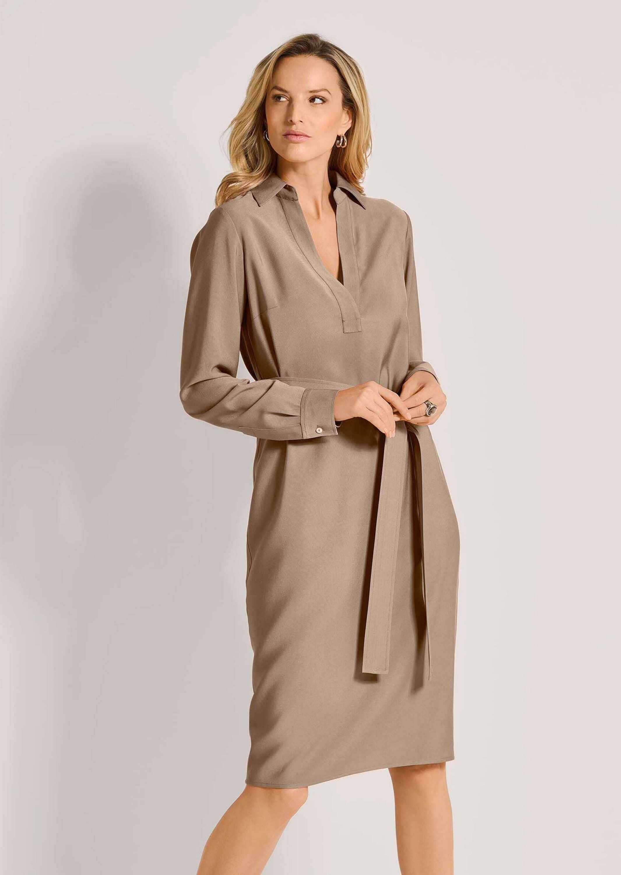 MADELEINE Sommerkleid »Kleid Tunika-Kleid mit Bindegürtel«
