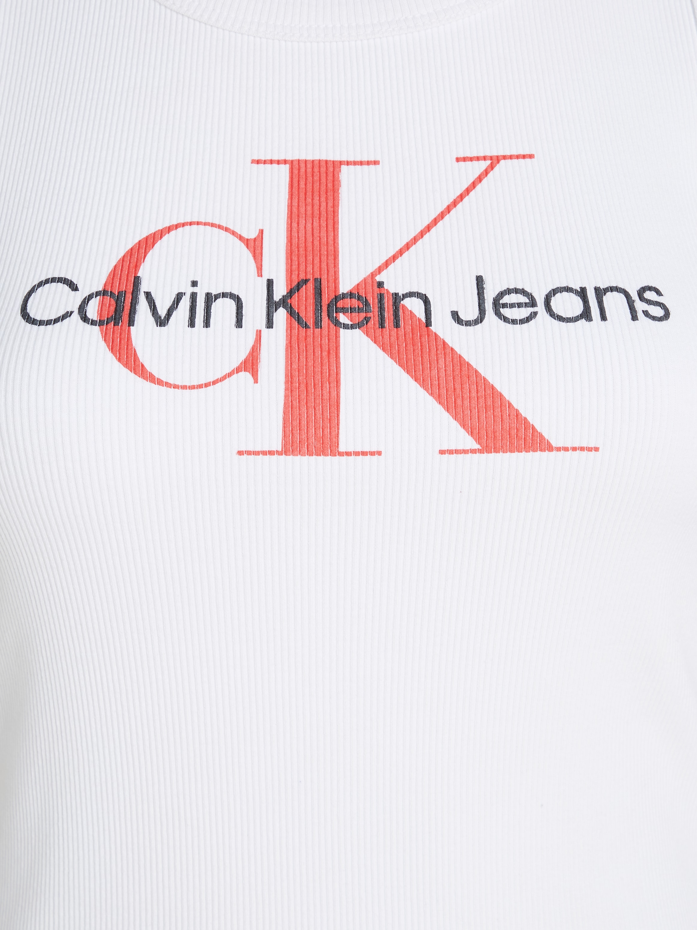 Calvin Klein Jeans Tanktop »ARCHIVAL MONOLOGO RIB TANK«, mit Logomarkenlabel