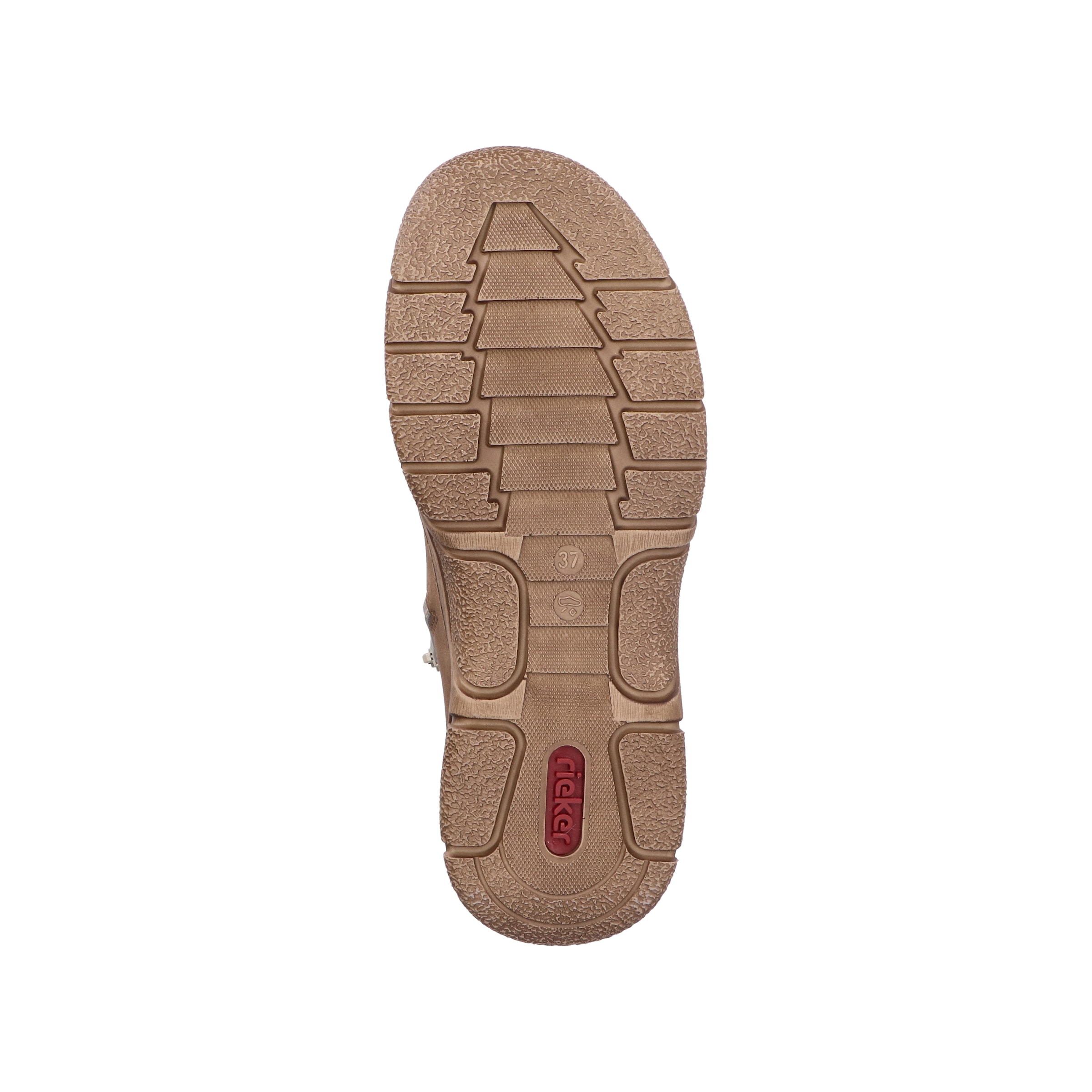 Rieker Winterboots  Schnürboots, Schnürstiefelette mit Warmfutter und Ziersteppung