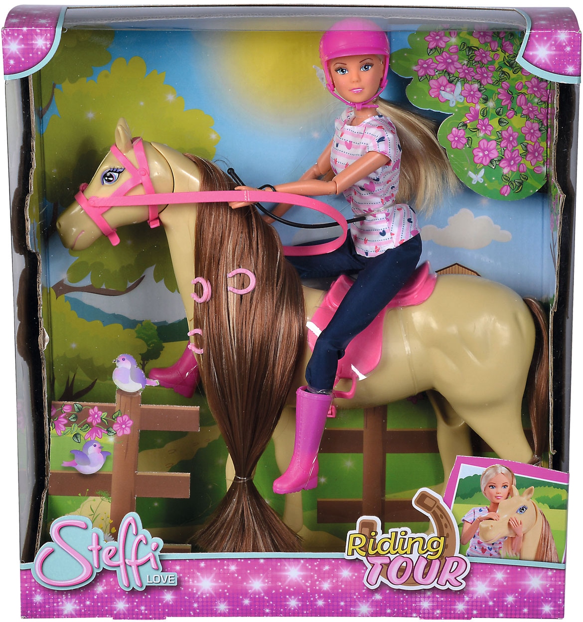 Anziehpuppe »Steffi Love, Reitausflug«