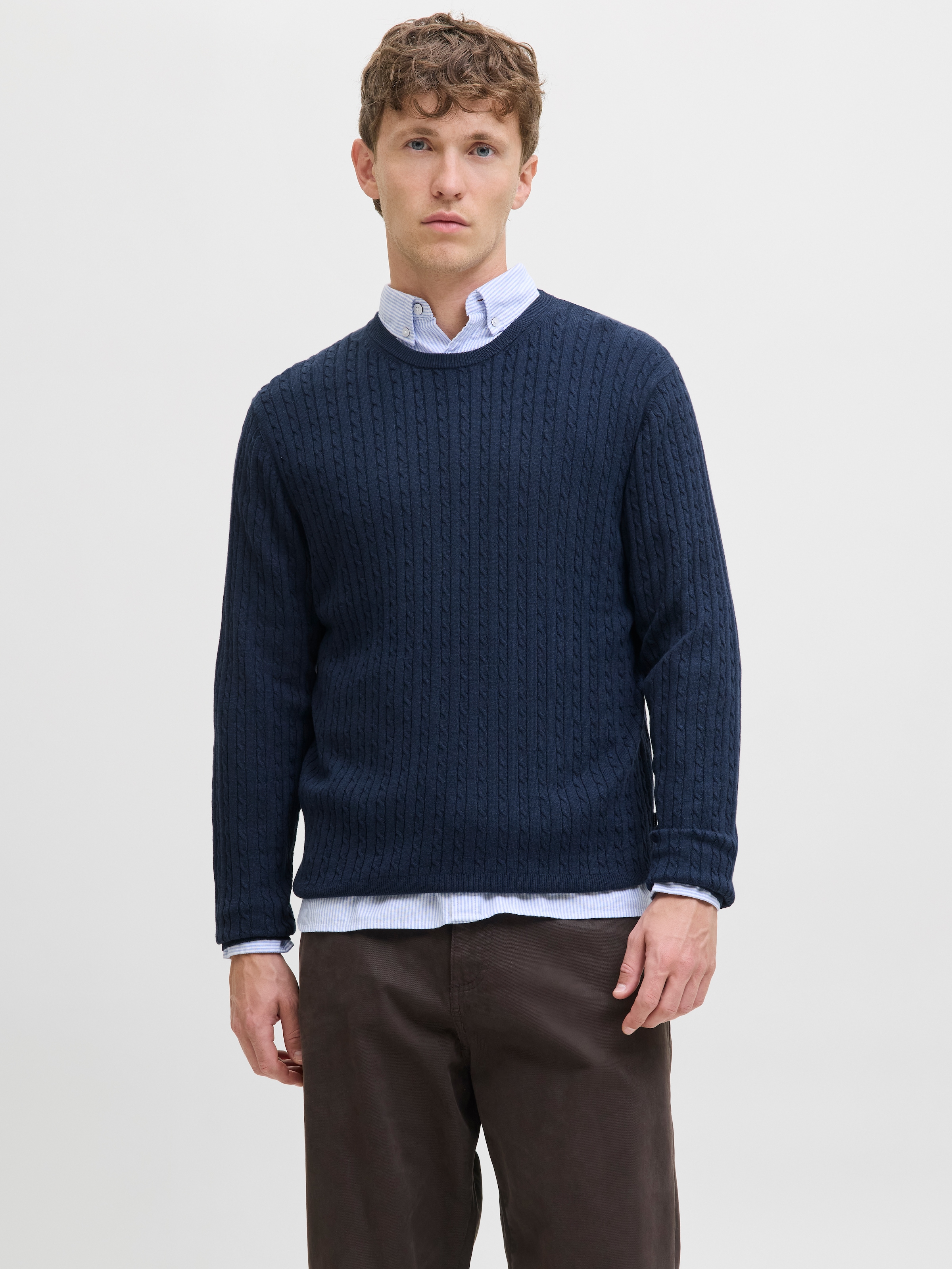 Jack & Jones Strickpullover JJEEMIL KNIT günstig online kaufen