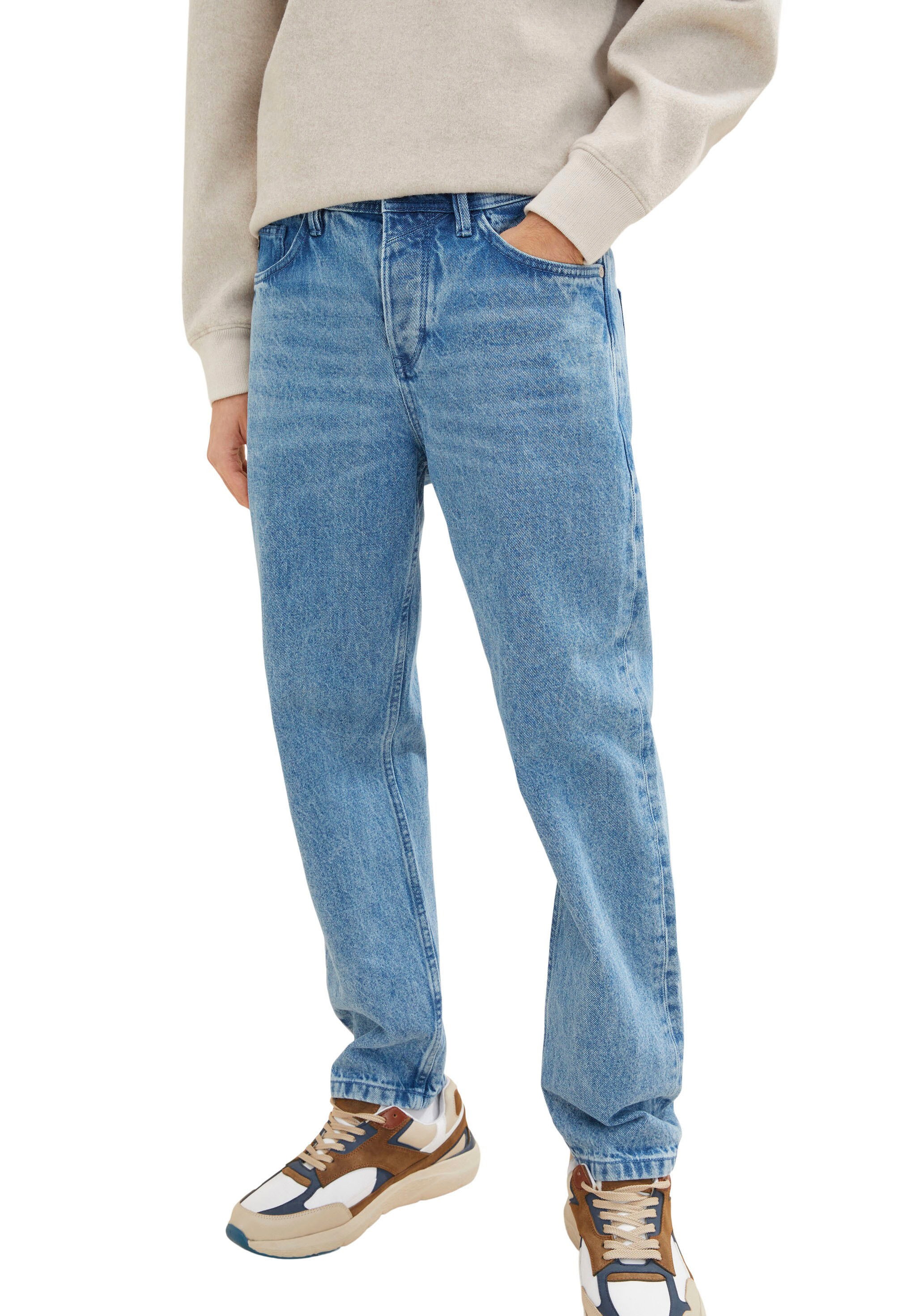 TOM TAILOR Denim Loose-fit-Jeans aus reiner Baumwolle GE8225