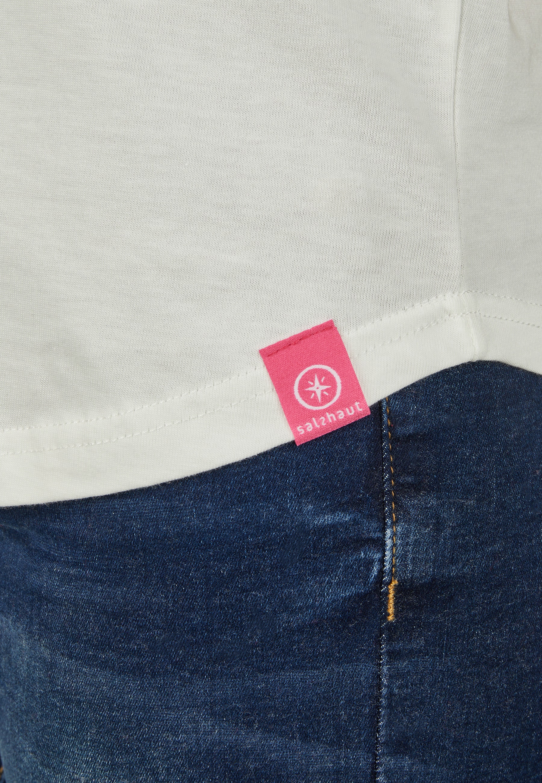 salzhaut T-Shirt »Shirt LEEV - GOOD VIBES«