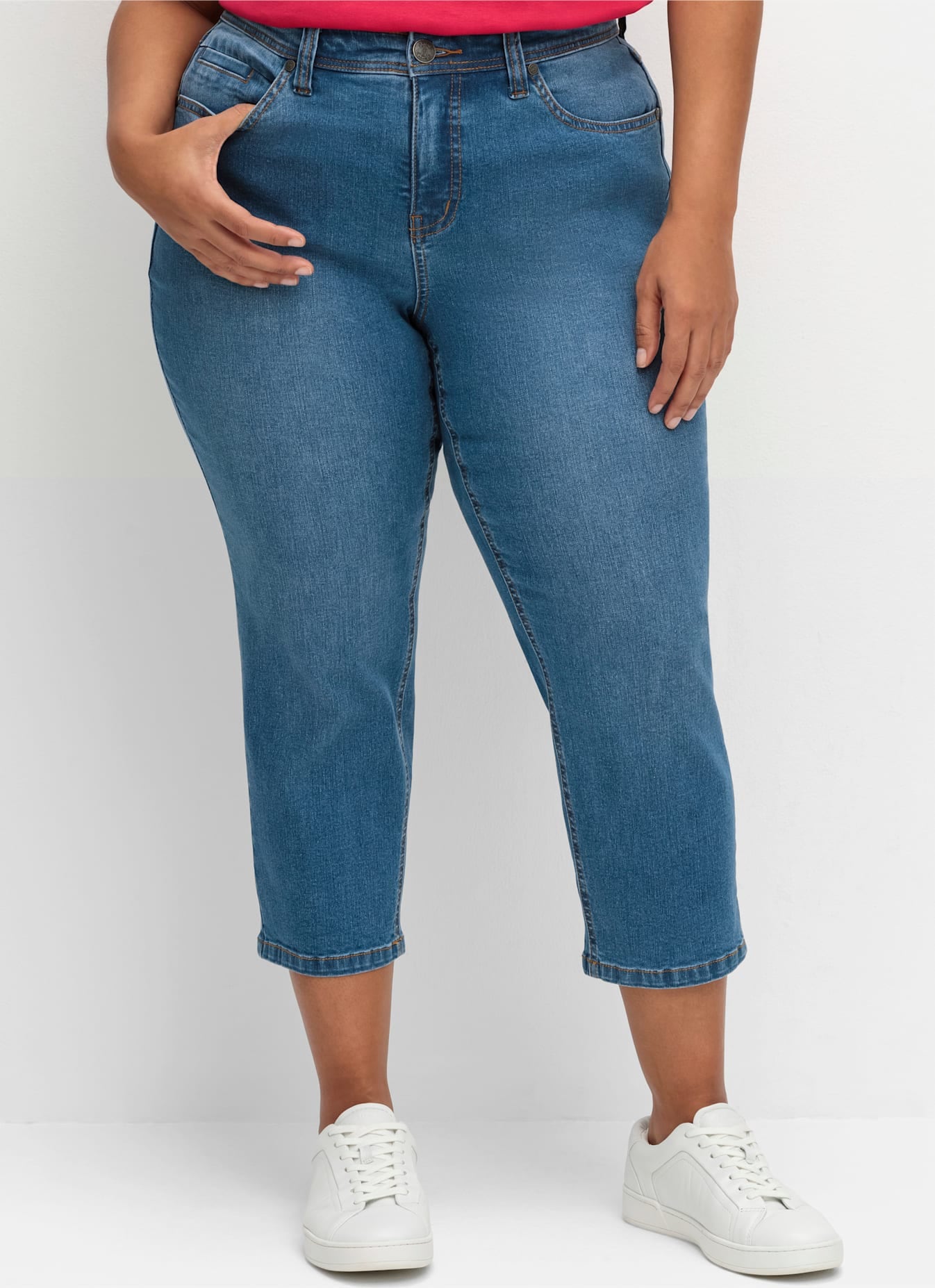 Sheego Bequeme Jeans, (1 tlg.)