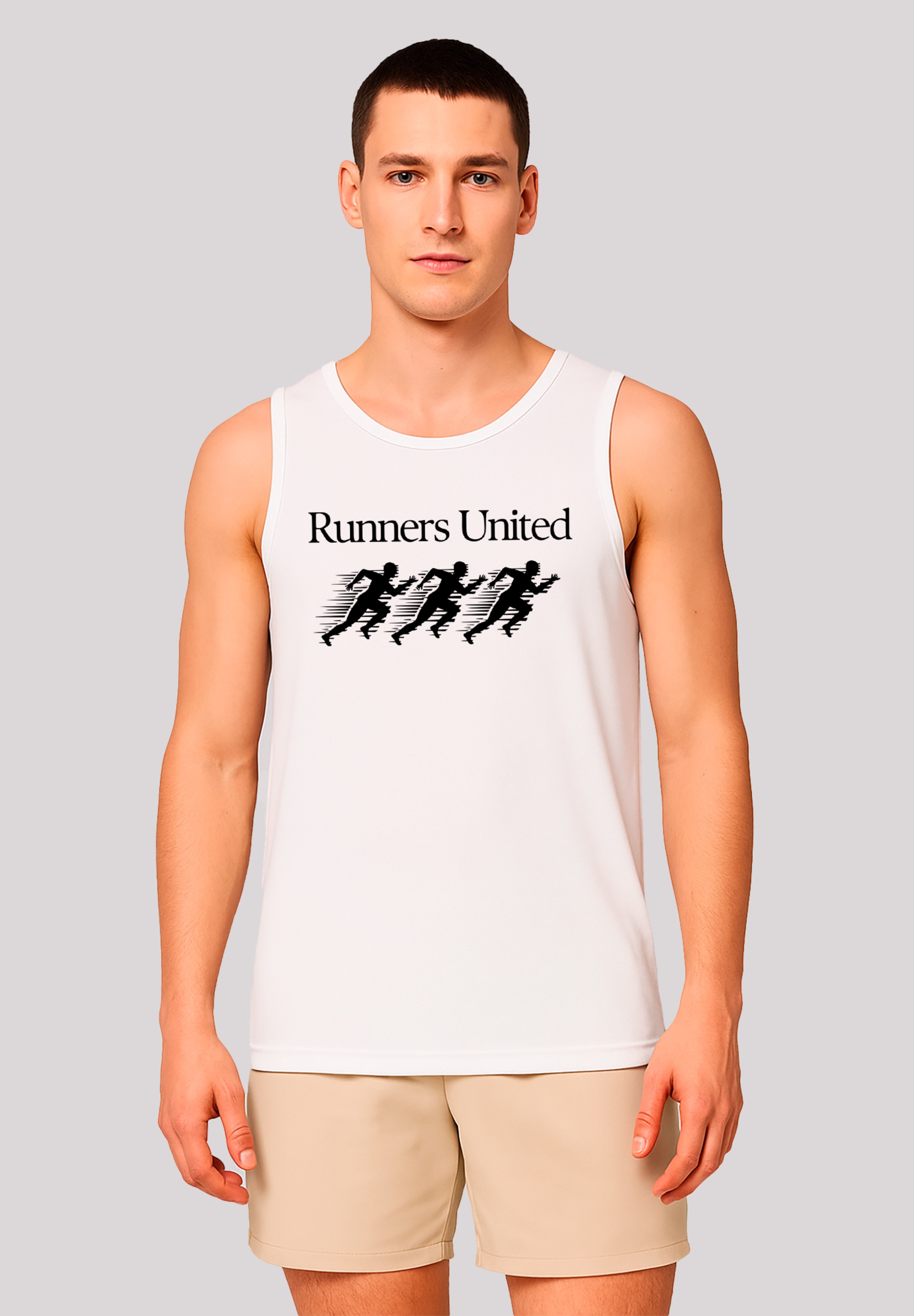 F4NT4STIC Muskelshirt "Sports Runners United Tanktop" Sport Shirt günstig online kaufen